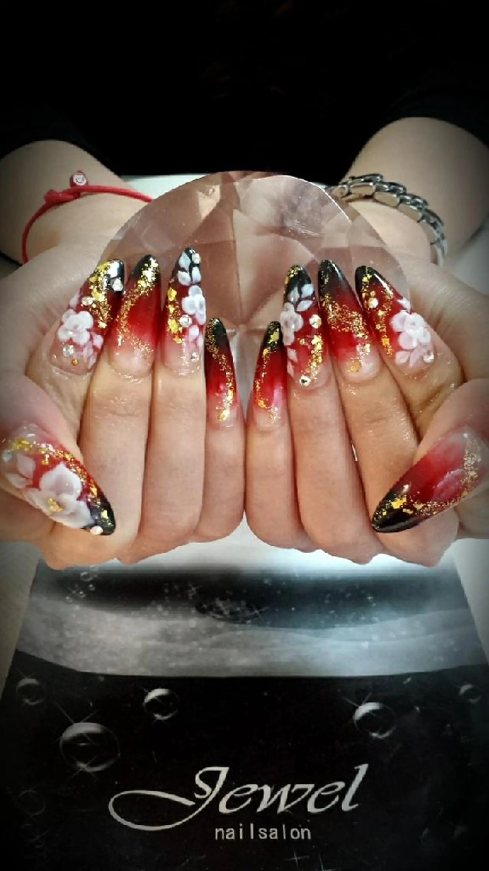 ネイル 成人式 ハンドネイル ＪＥＷＥＬ ＮＡＩＬのネイルデザイン