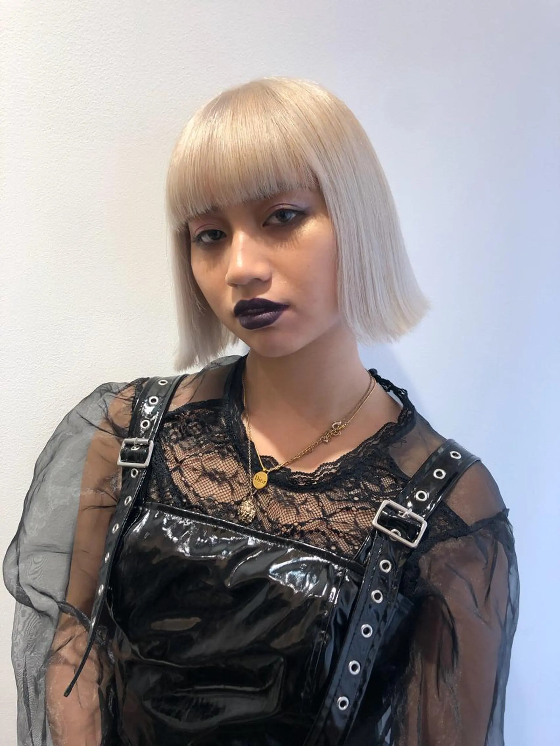 ショート ヘアカラー トリートメント サイレント美容師 アイリィのヘアスタイル