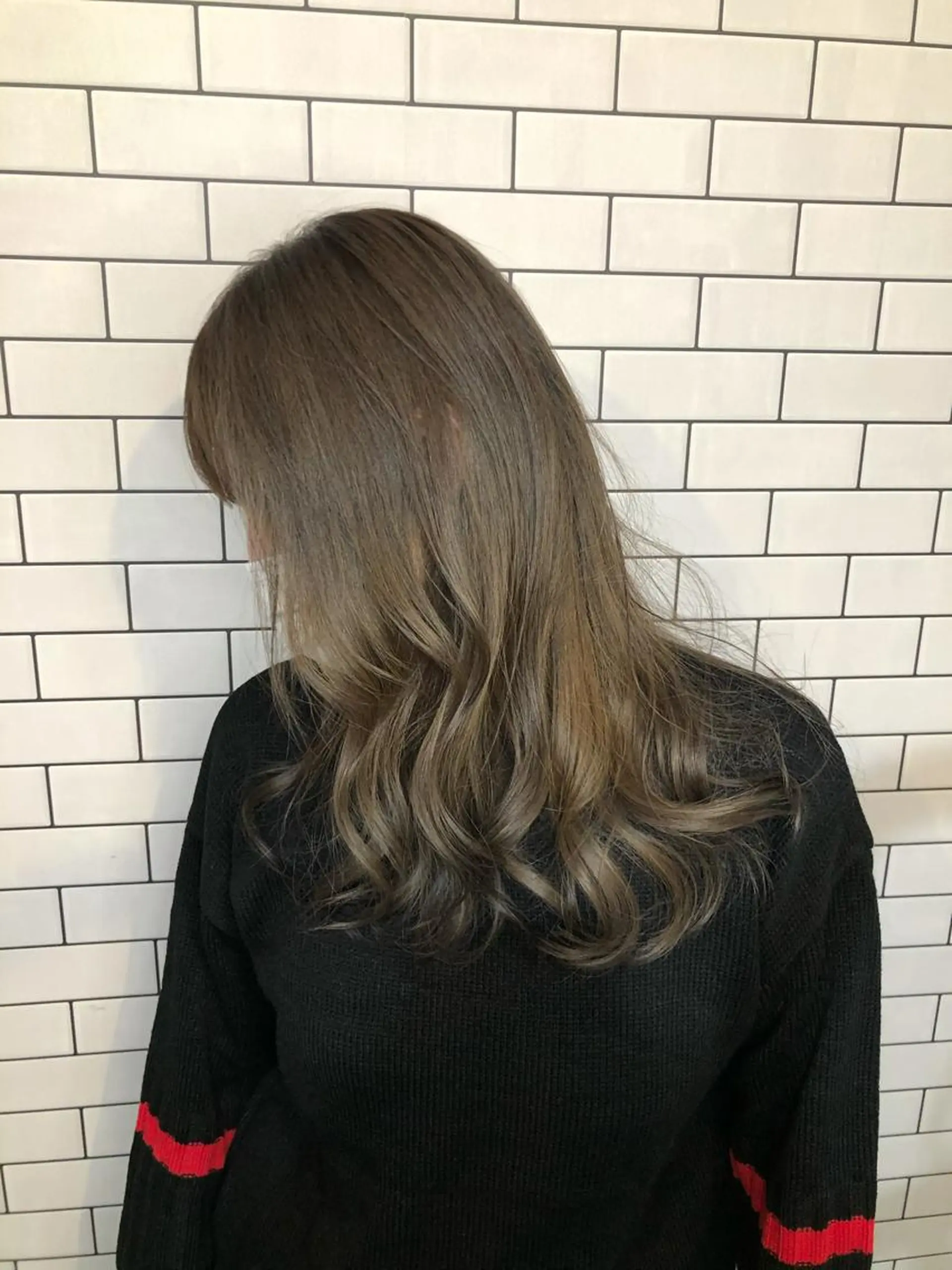 セミロング THREE 関根大のヘアスタイル