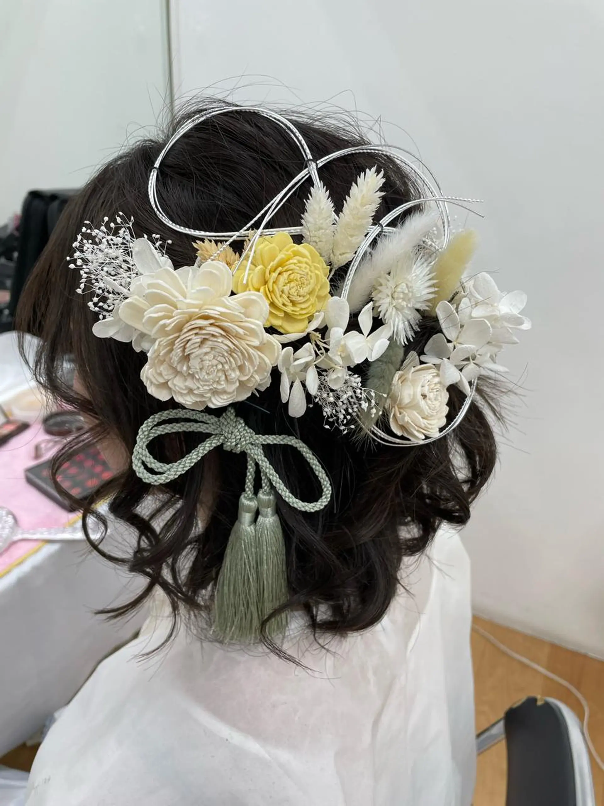 ミディアム ヘアアレンジ 開發 紗貴のヘアスタイル