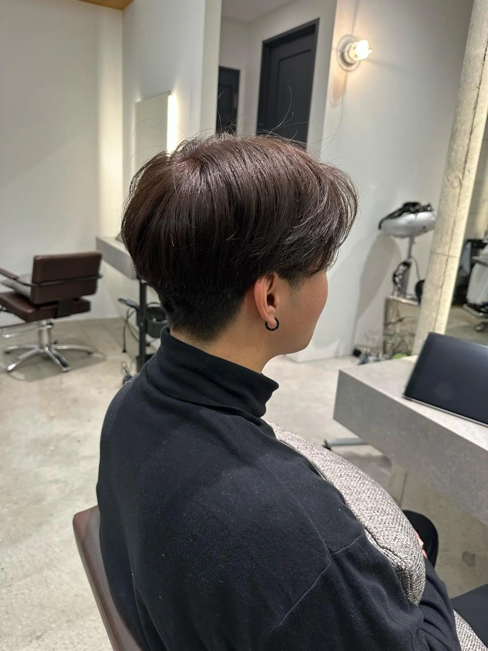 カラー タグチ アスカのヘアスタイル