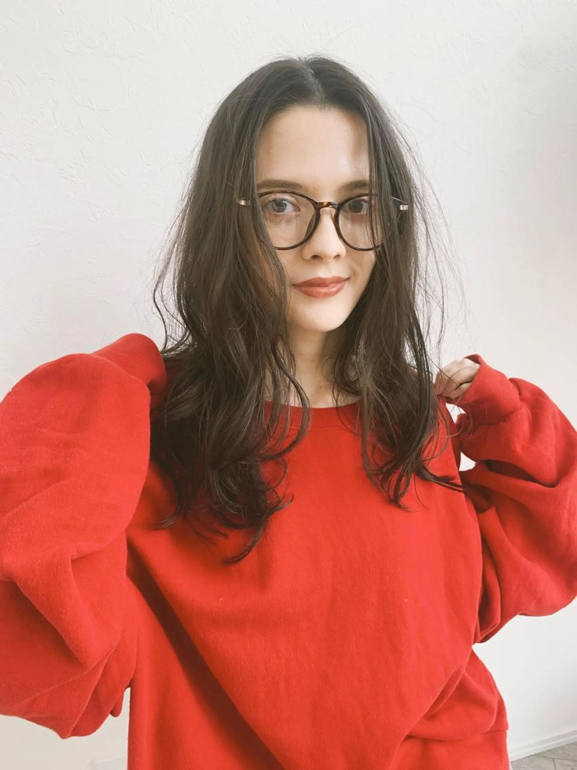 ミディアム カラー kitagawa mayuのヘアスタイル