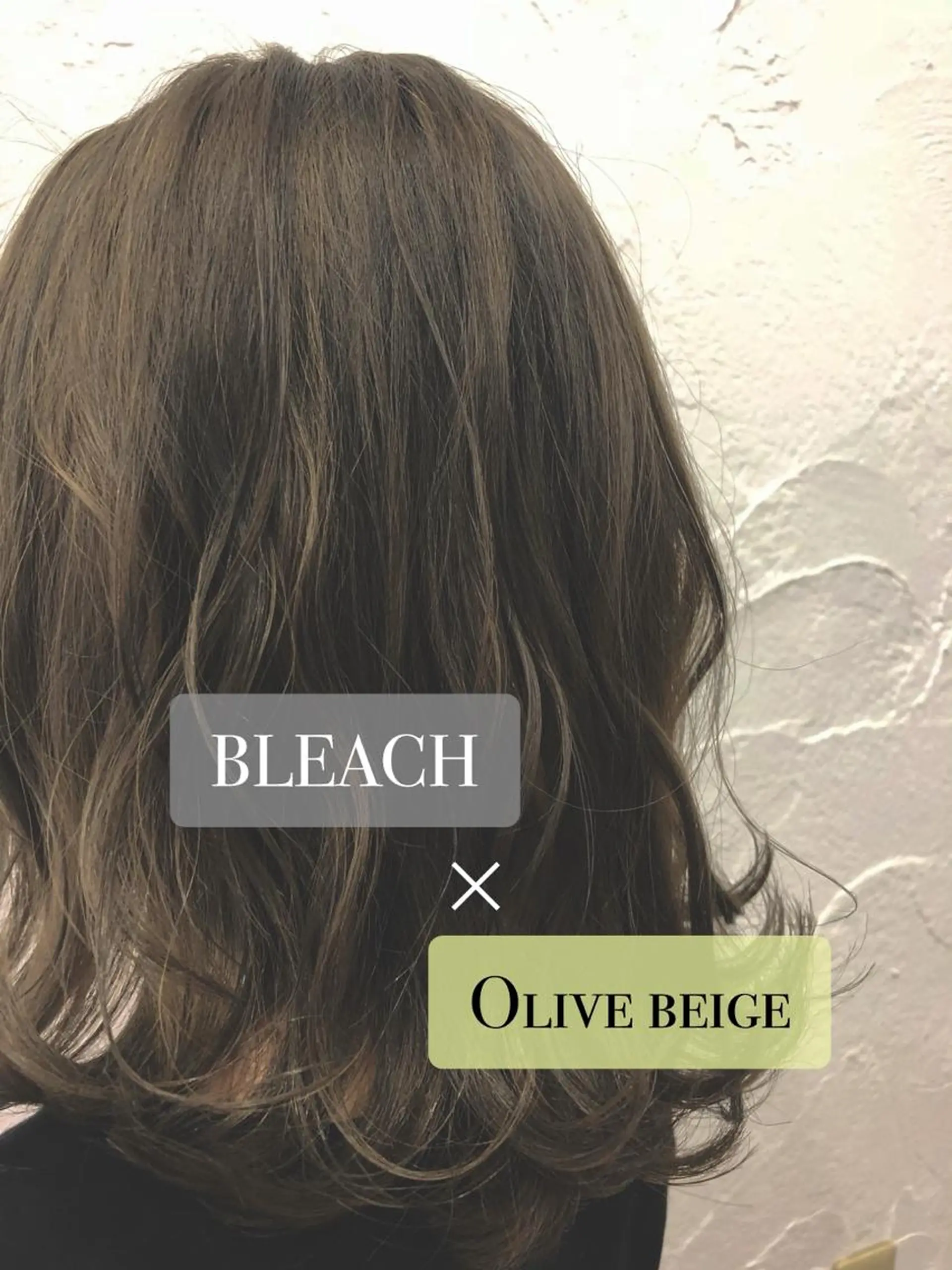 ミディアム カラー FELICE of hair 田口千尋のヘアスタイル