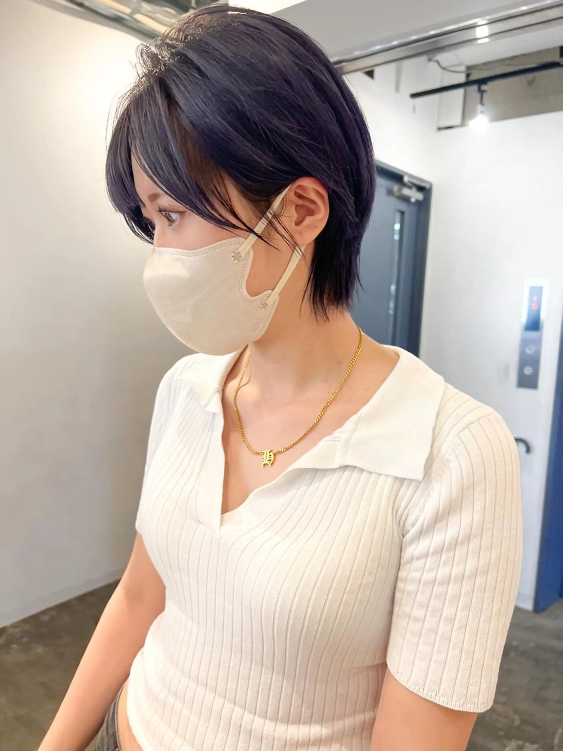 ショート カラー アディクシーカラー ショートヘア ウルフカット カット ヘアカラー レイヤーカット/ 火ノ見🪡のヘアスタイル