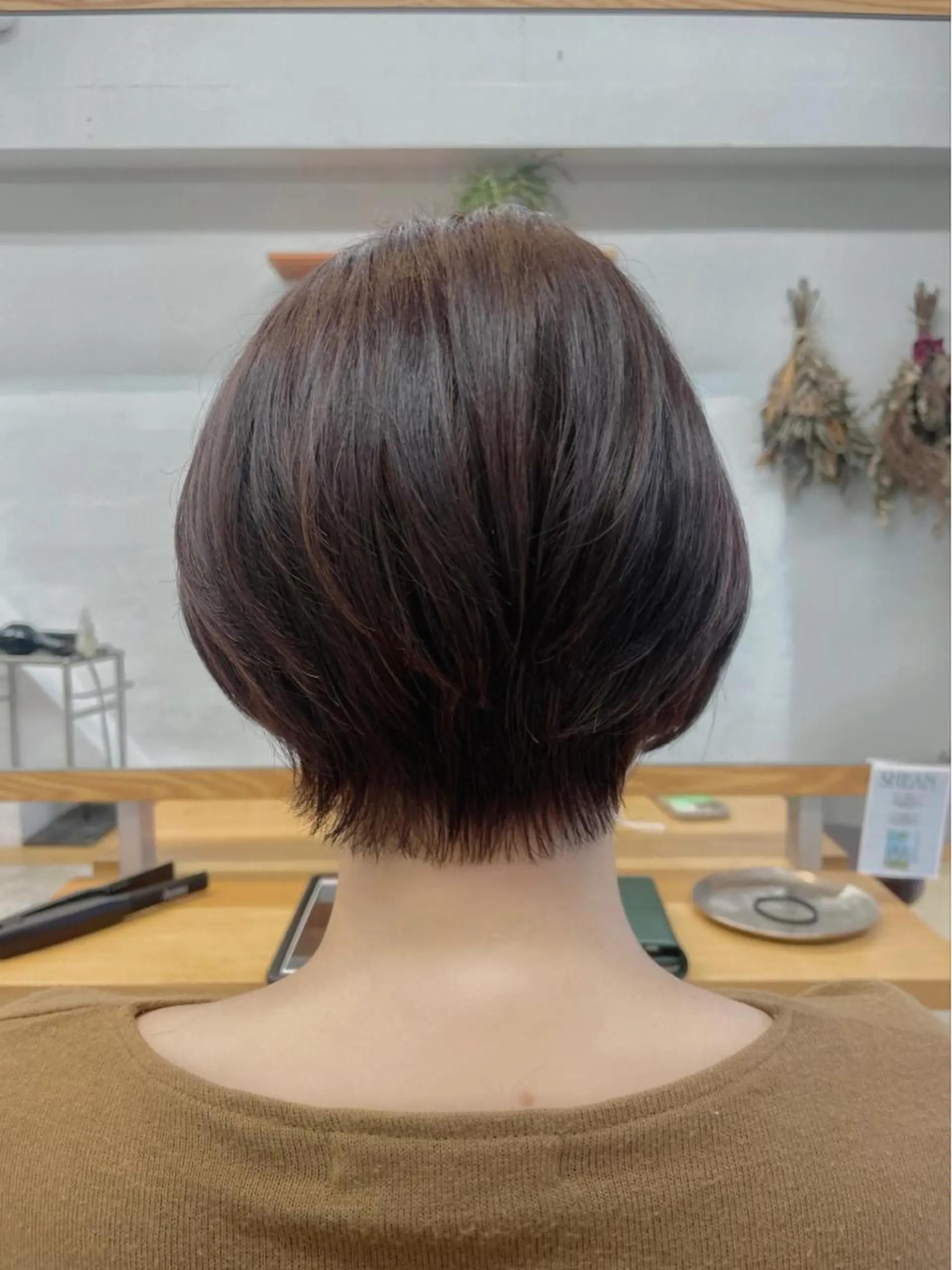 ショート ショートヘア 藤本 静香のヘアスタイル