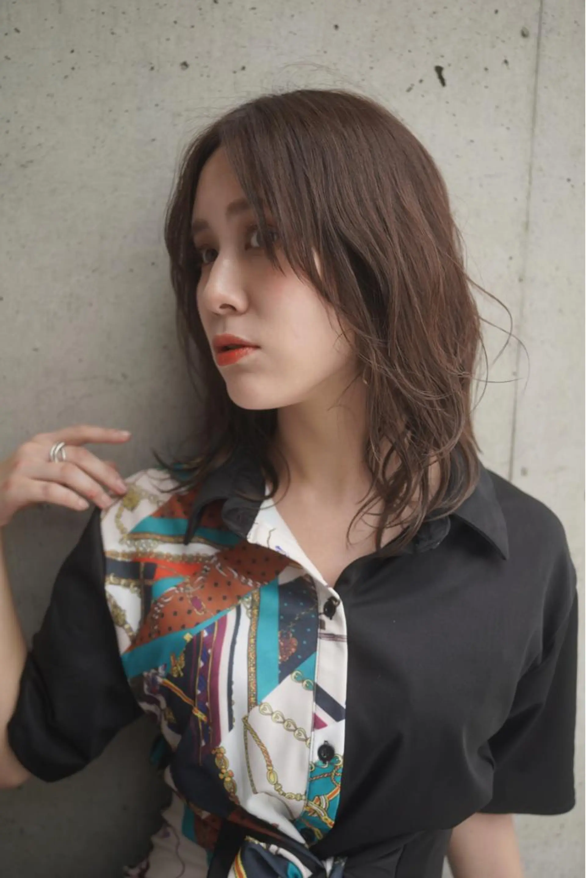 セミロング カラー ✨菅近 湧太✨のヘアスタイル