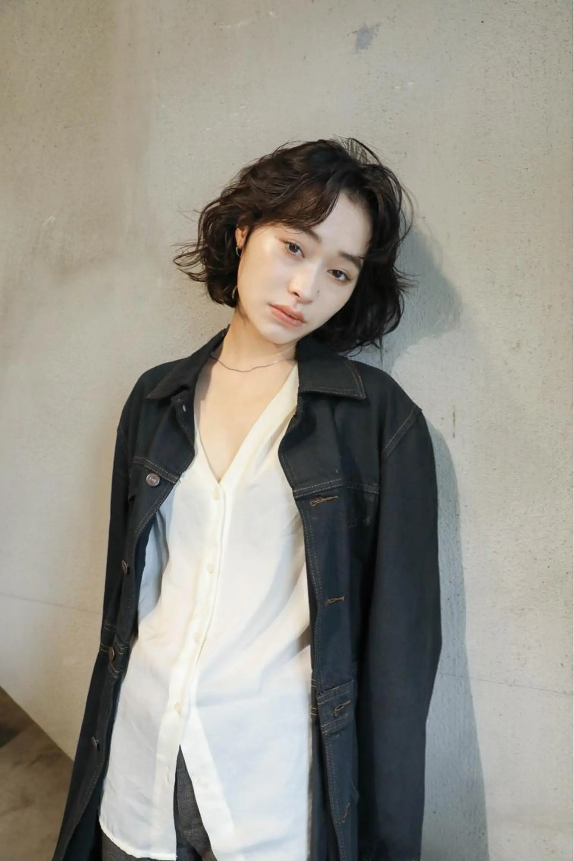 ショート パーマ 垢抜けボブ/SAHO /OAK溝の口のヘアスタイル