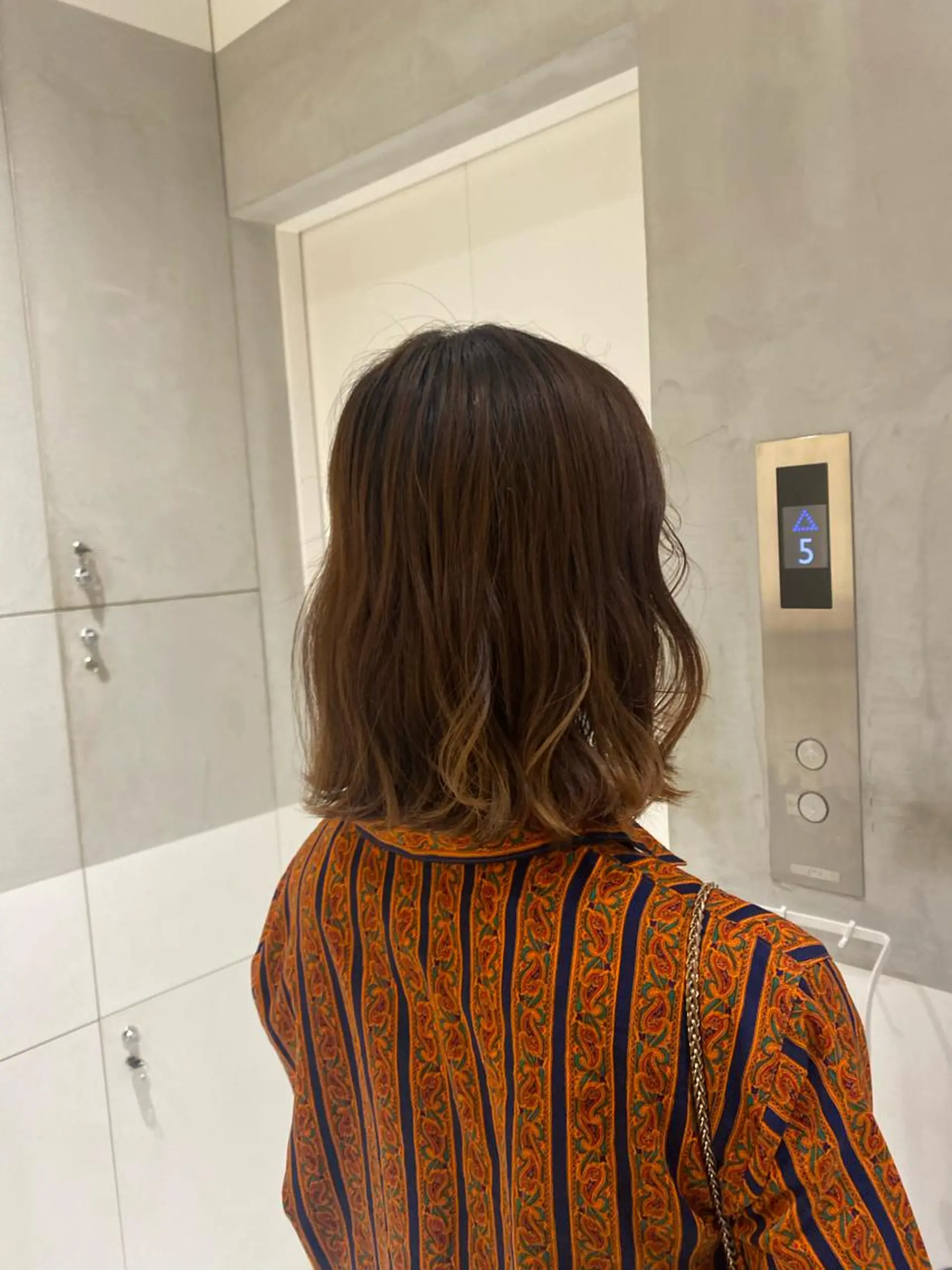 ショート カラー グラデーションカラー ヘアカラー トリートメント ヘアセット ナチュラル/韓国💎 haruka 💎のヘアスタイル