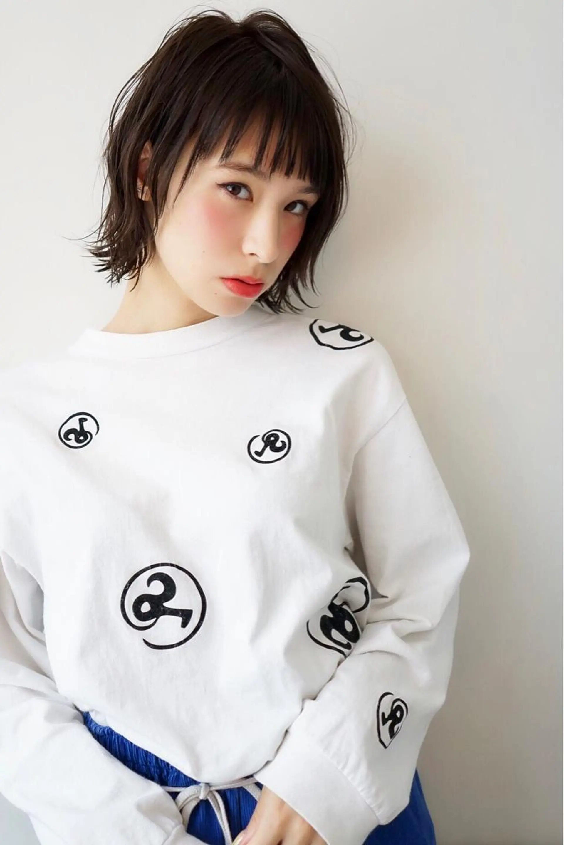 ショート ショートボブ ボブ ショートヘア 外ハネヘア パーマ×ウルフカット koya☆のヘアスタイル