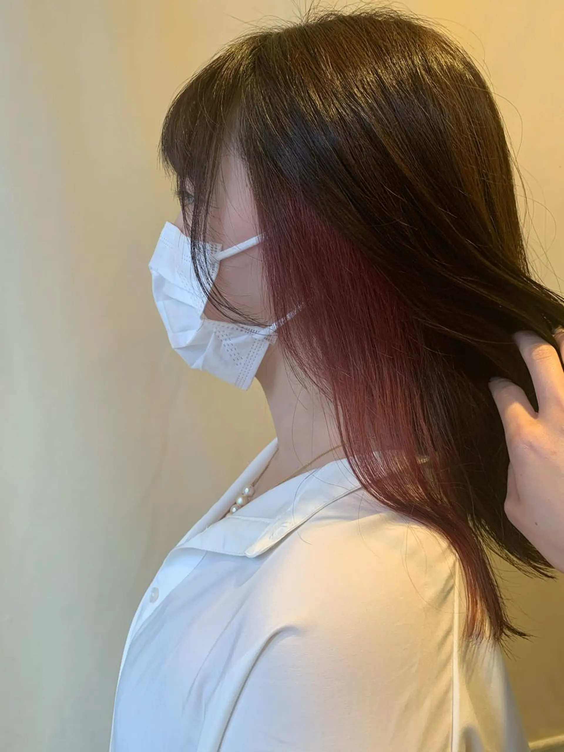 カラー ✄折橋 彩花🐶🍑のヘアスタイル