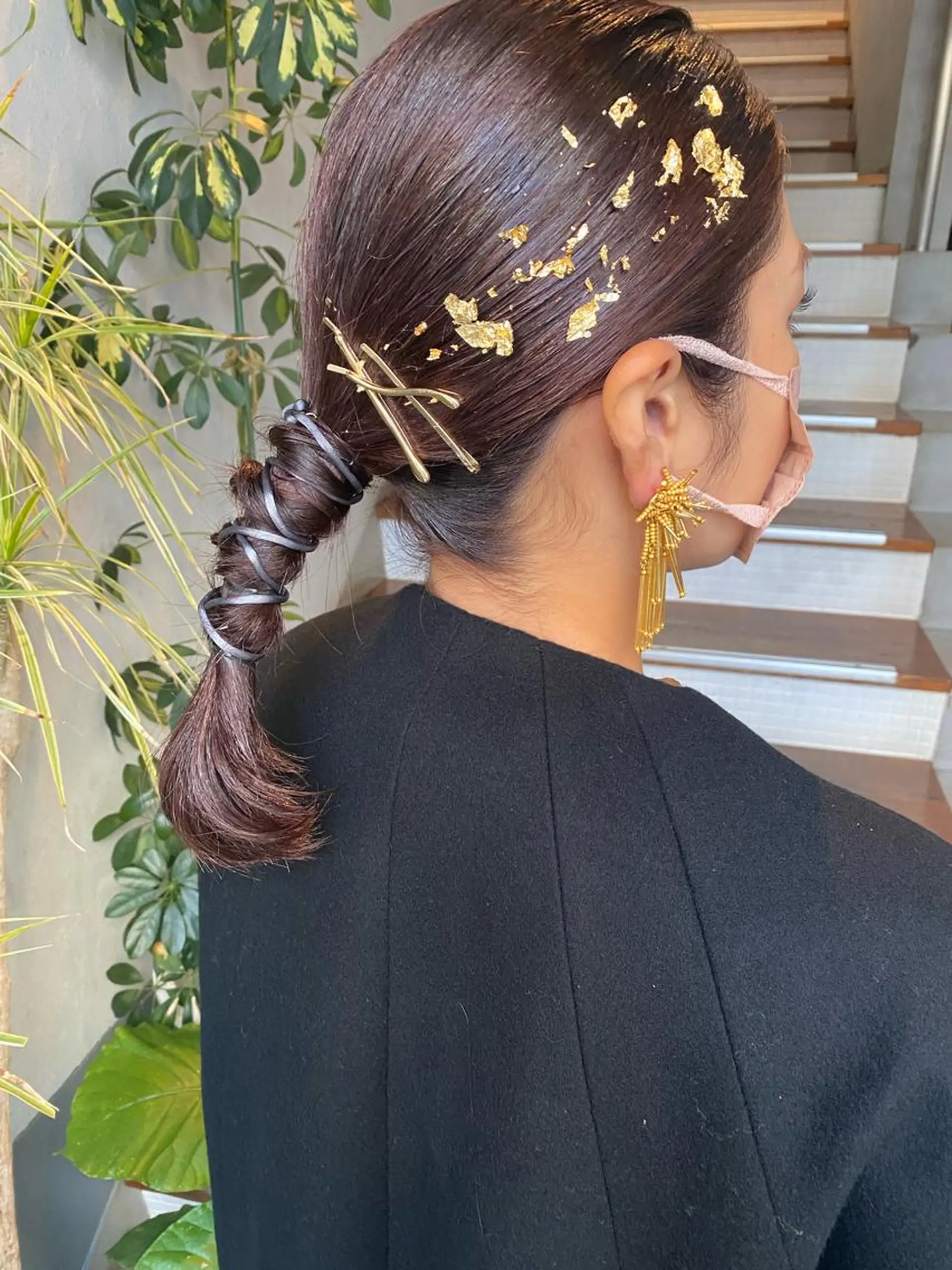 セミロング ヘアアレンジ ヘアセット chic.🍋 Kirariのヘアスタイル