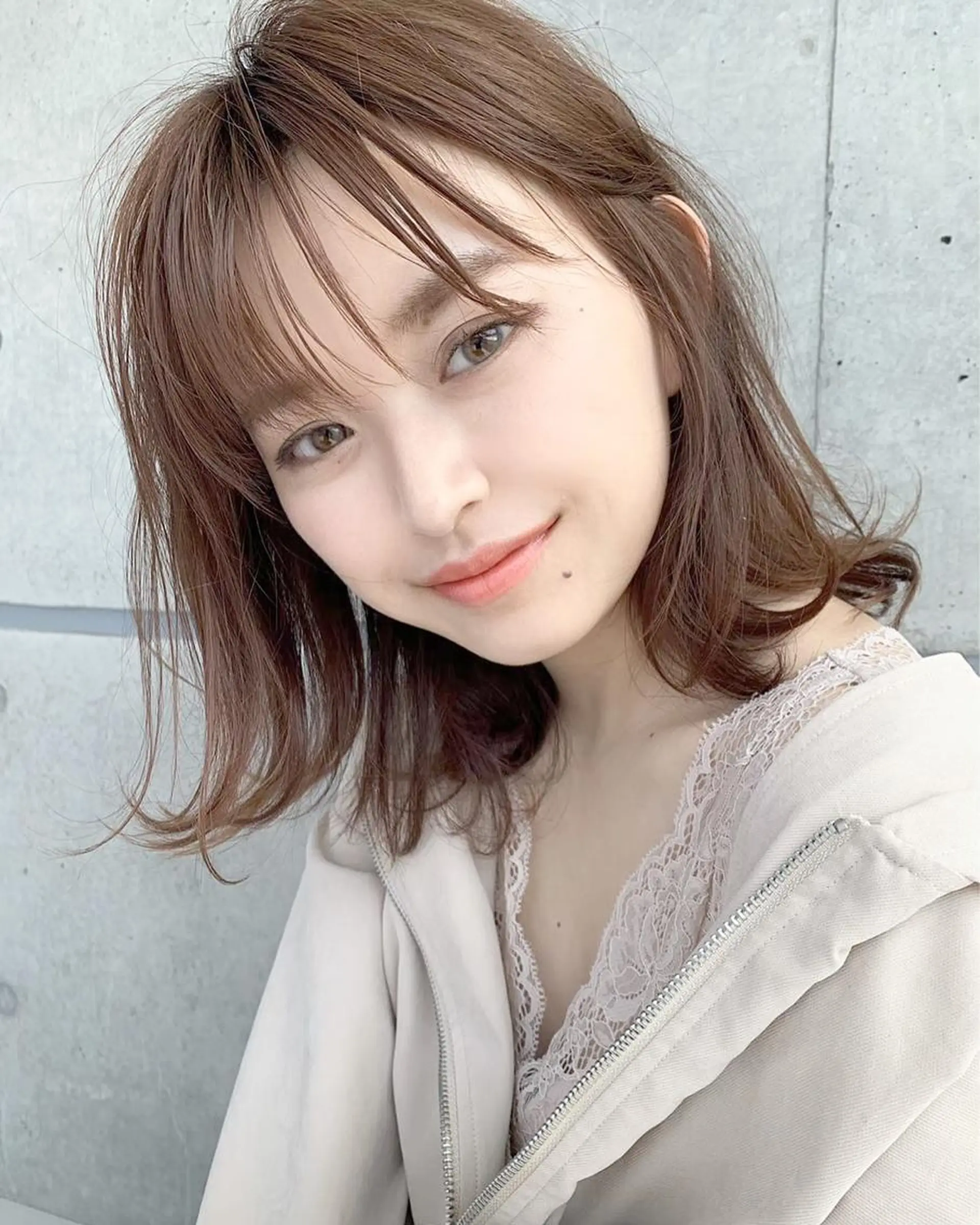 ミディアム カラー ヘアアレンジ 💞あざと可愛い💞 児玉大地のヘアスタイル