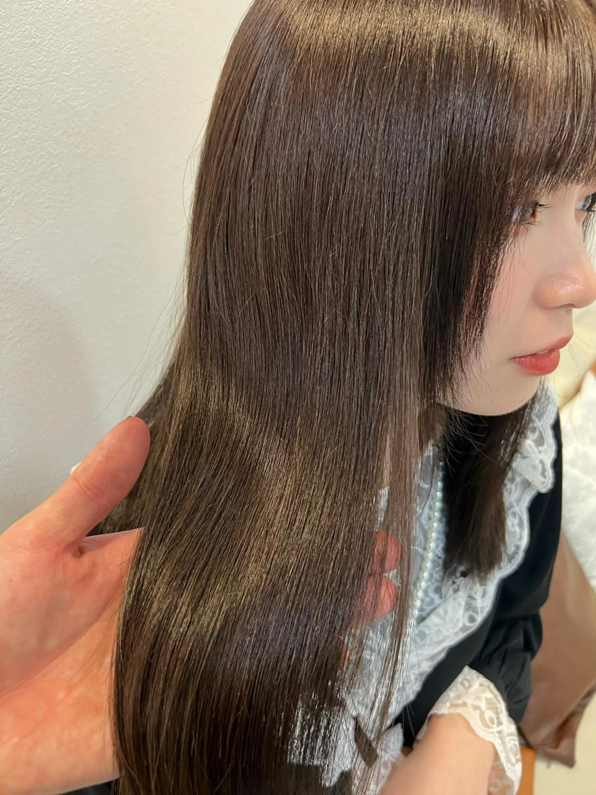 ミディアム カラー 柳澤 和也のヘアスタイル