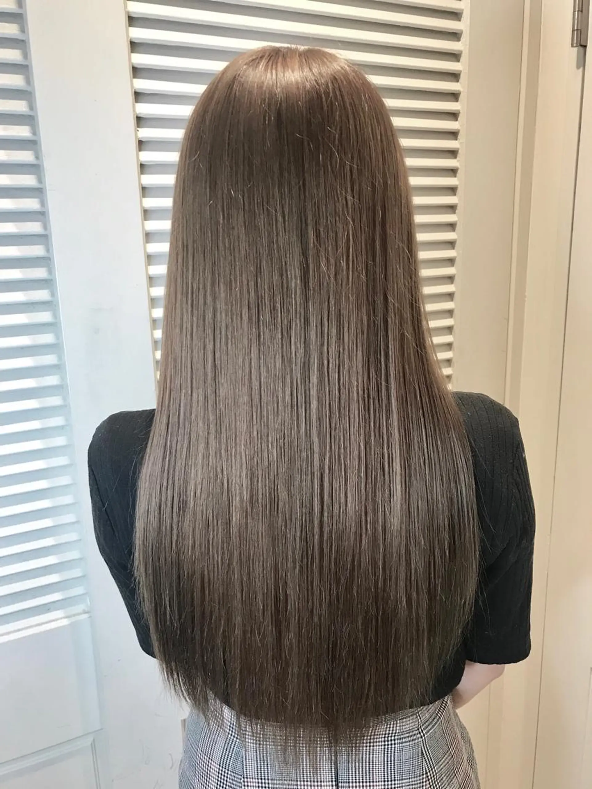 セミロング ヘアカラー トリートメント 渋谷ハイトーン/ デザインカラー阿部のヘアスタイル