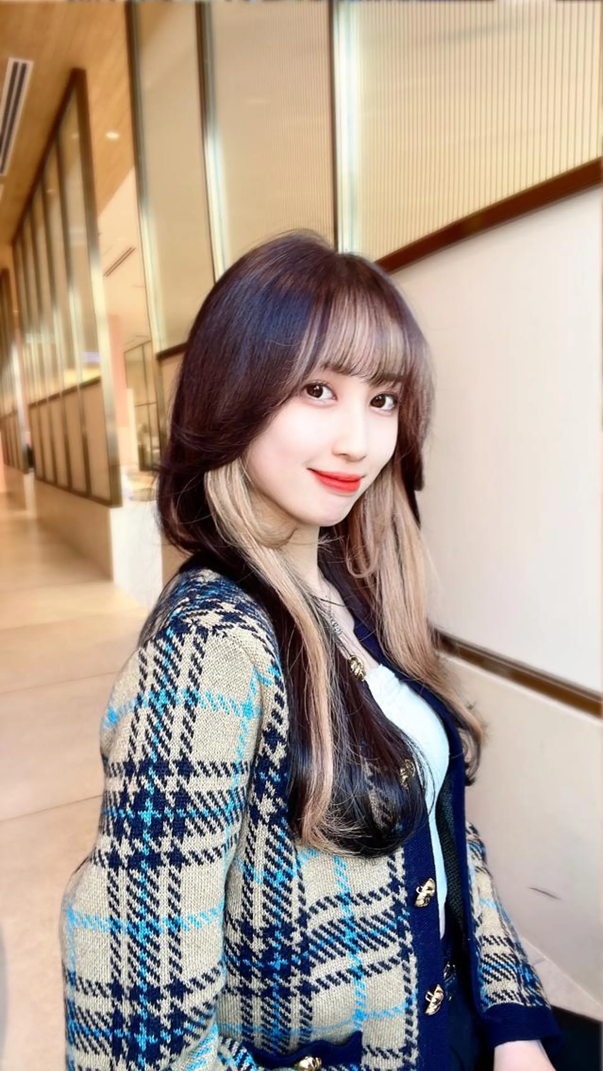 セミロング 顔周り特化/韓国ヘア /レイヤー/吉野幸大のヘアスタイル