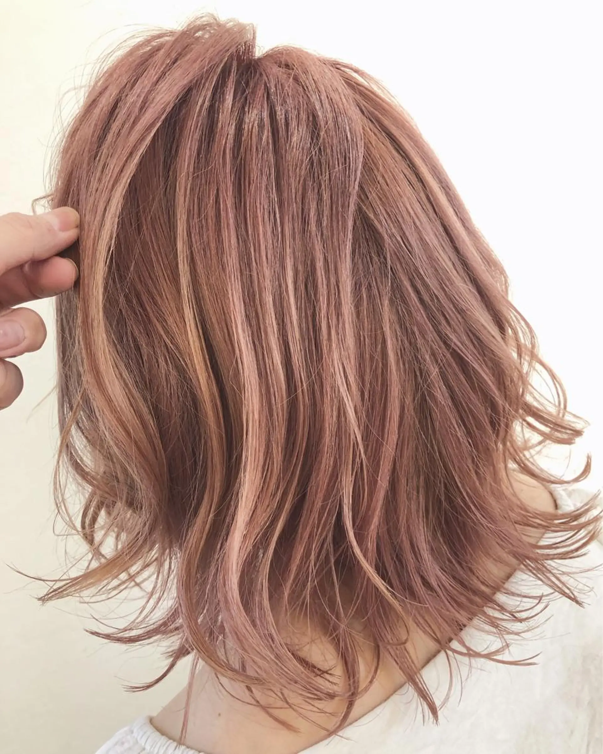 カラー 大場 優のヘアスタイル
