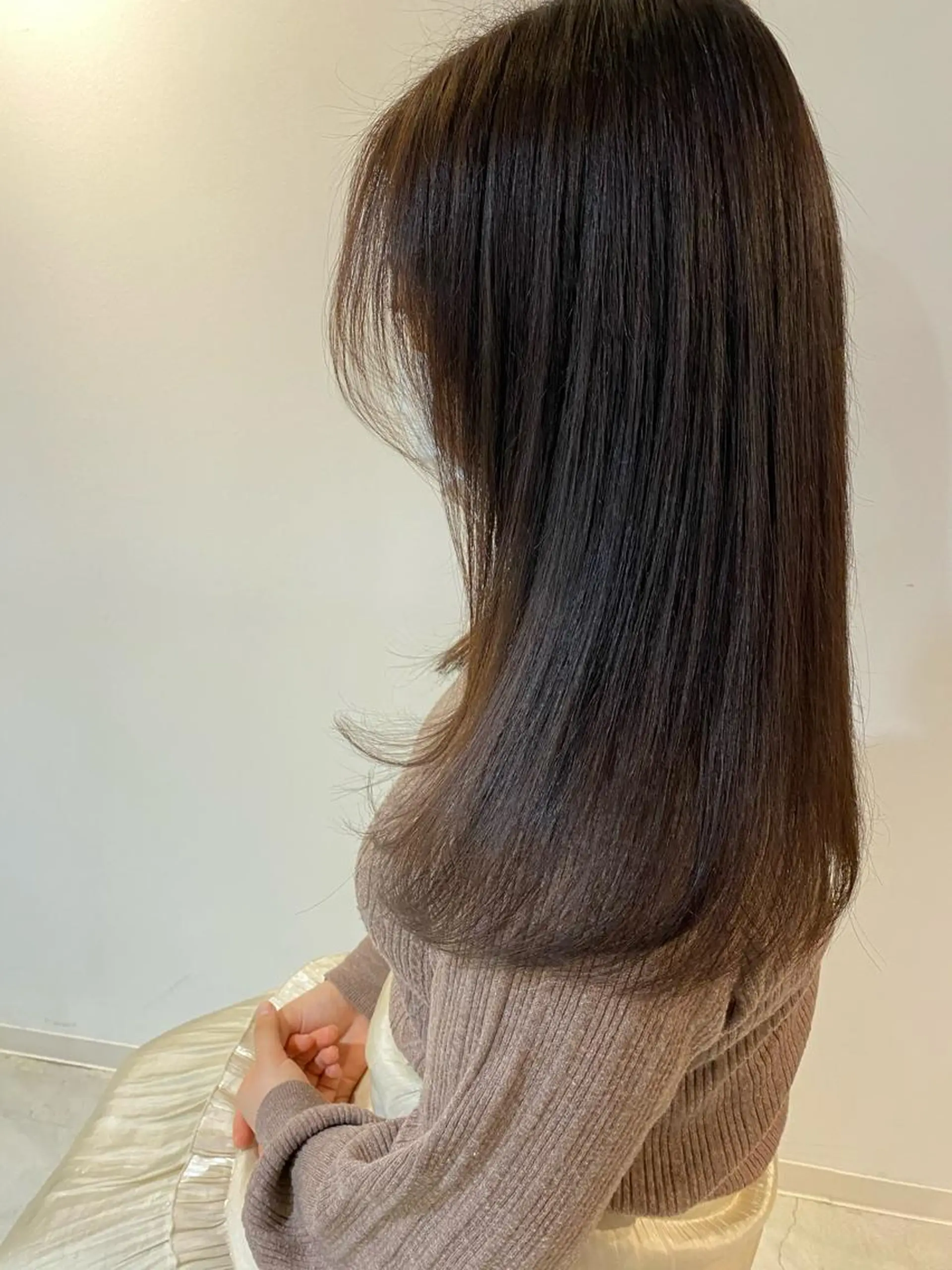 ロング カラー ブラウンカラー サイトウ アカネのヘアスタイル