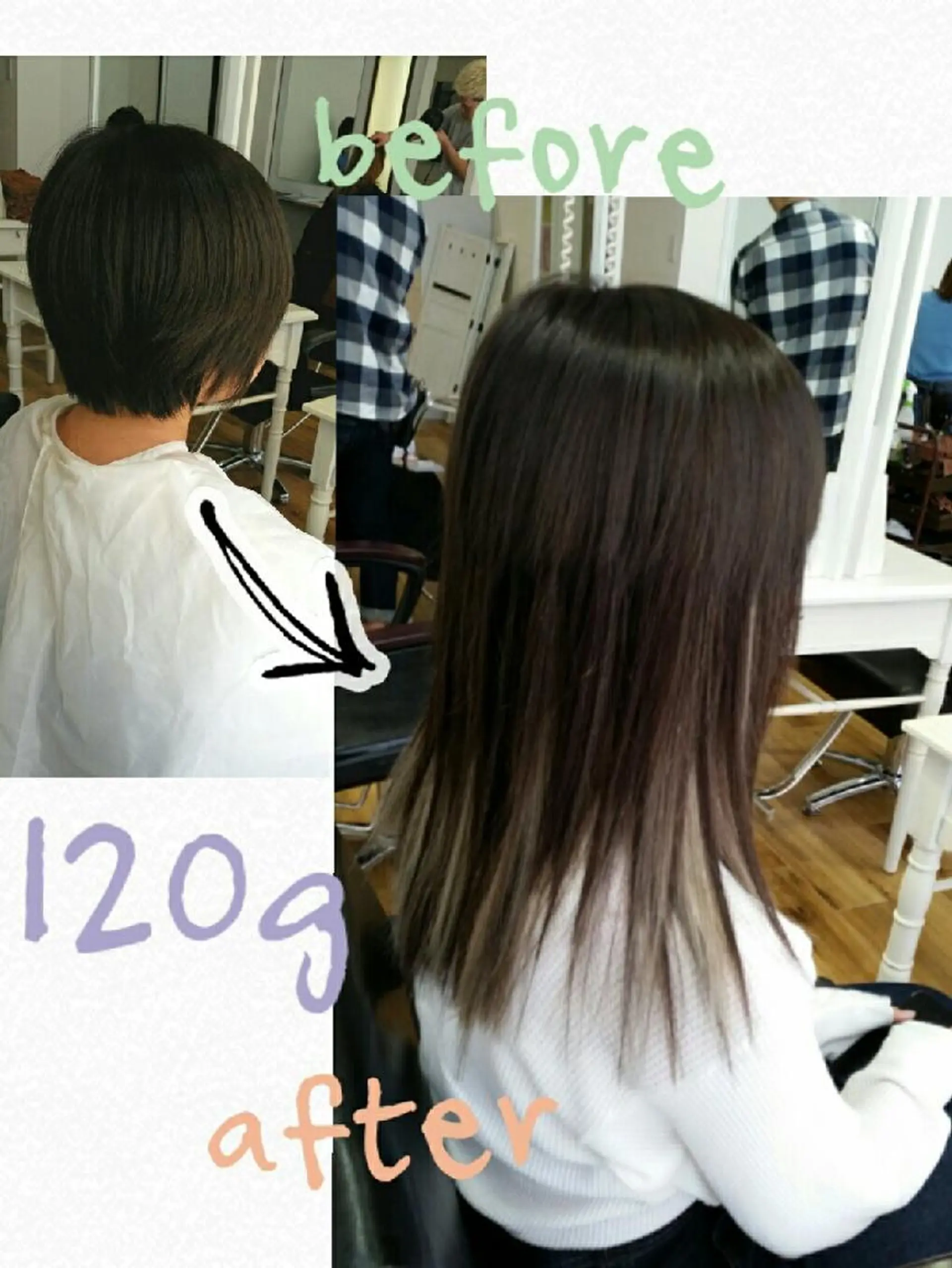 ミディアム エクステ エクステ認定講師 💋MANAMI💋のヘアスタイル