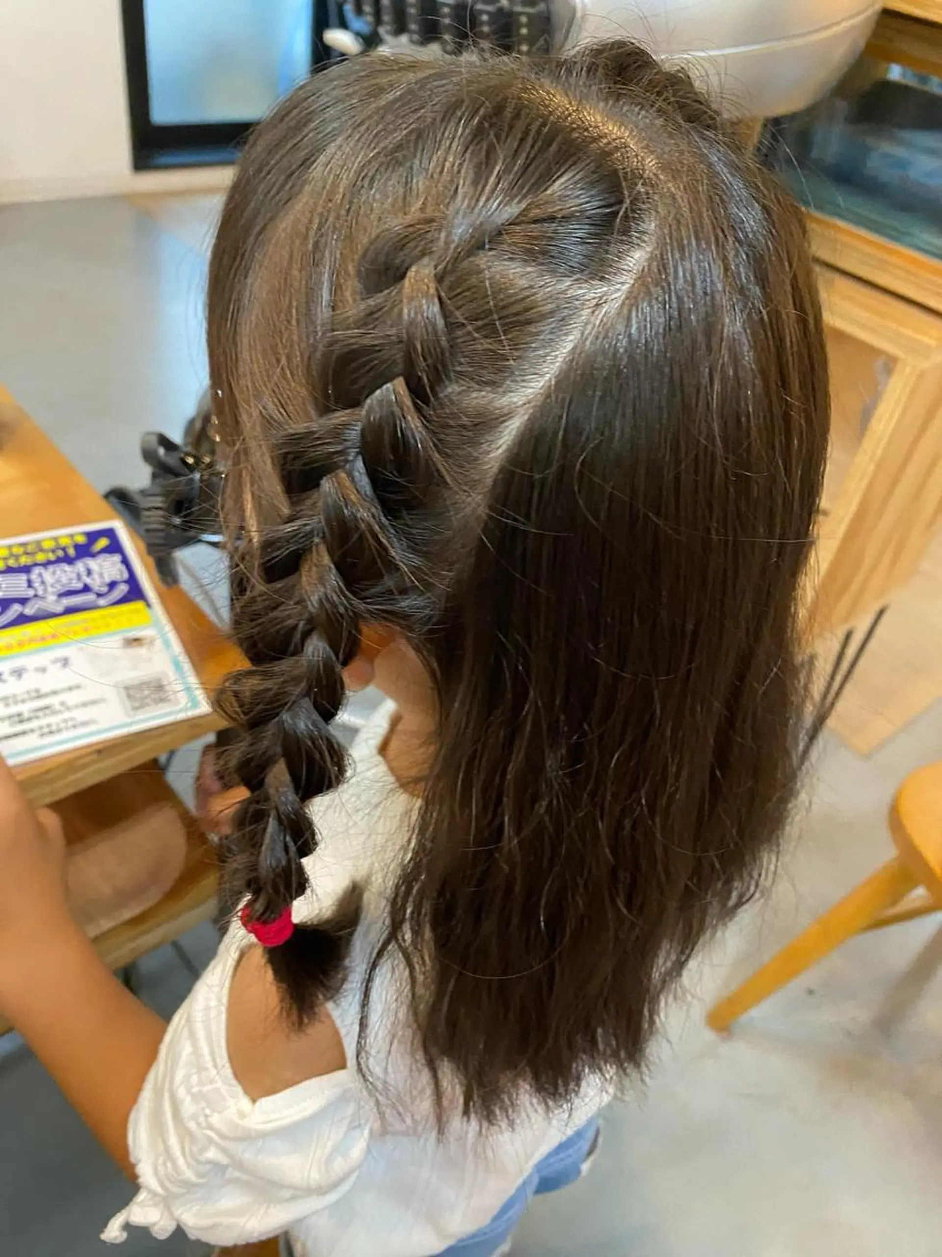 キッズ 子どものヘアアレンジ カット 阪神西宮★JUNO 川﨑温子のヘアスタイル