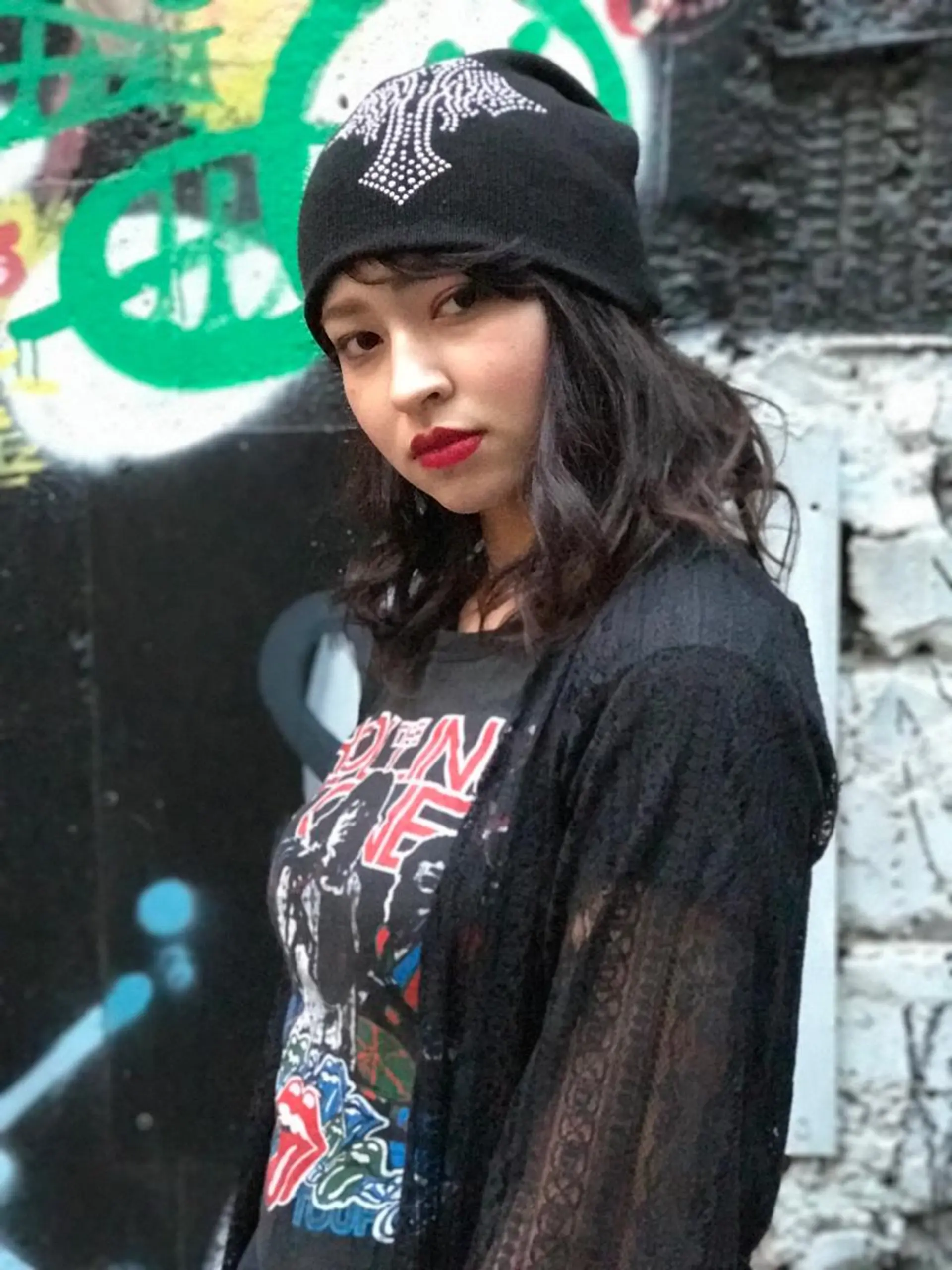 ミディアム カラー ハットリ ユウイチのヘアスタイル