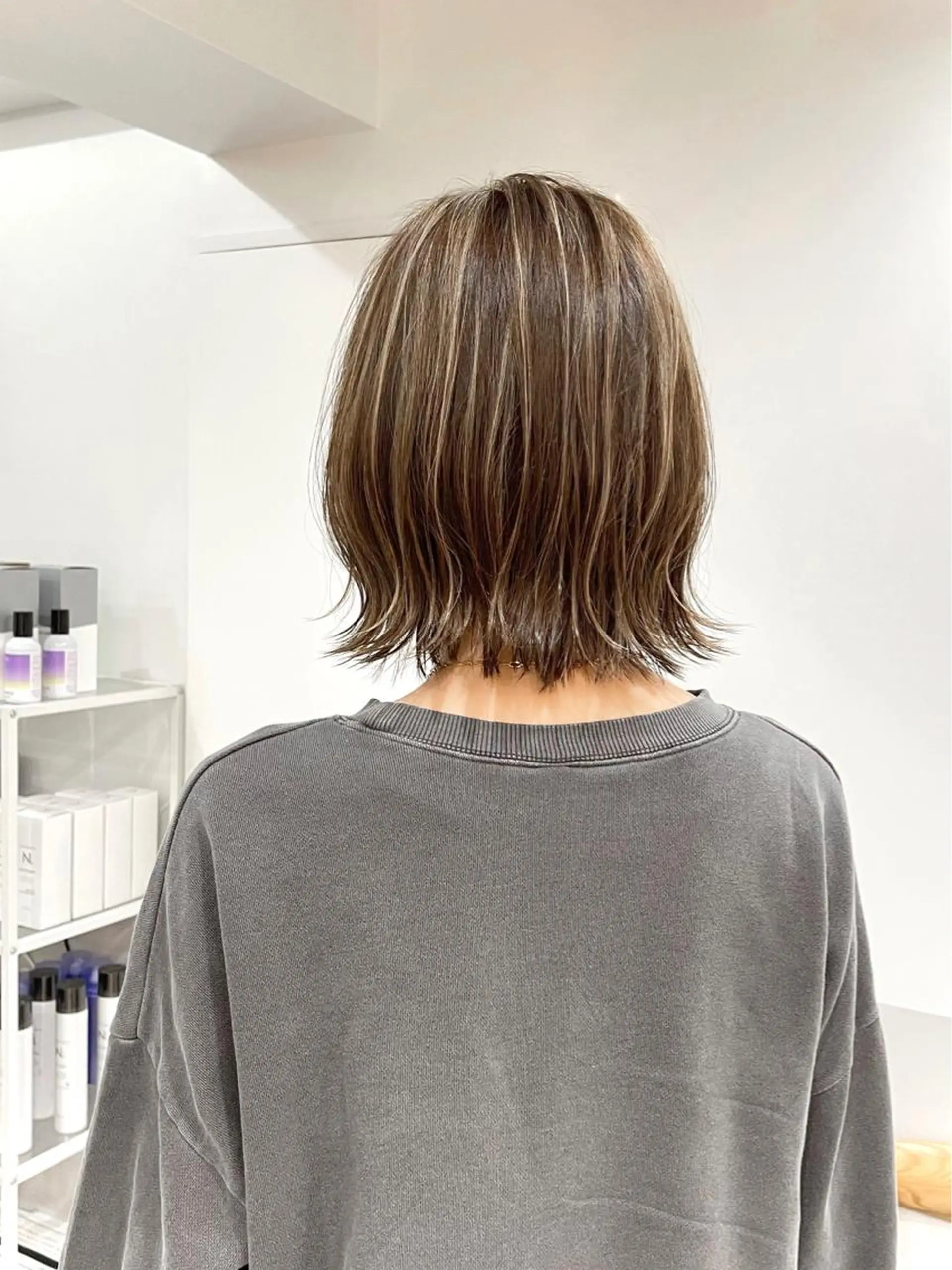 ショート オカダ ノゾミのヘアスタイル