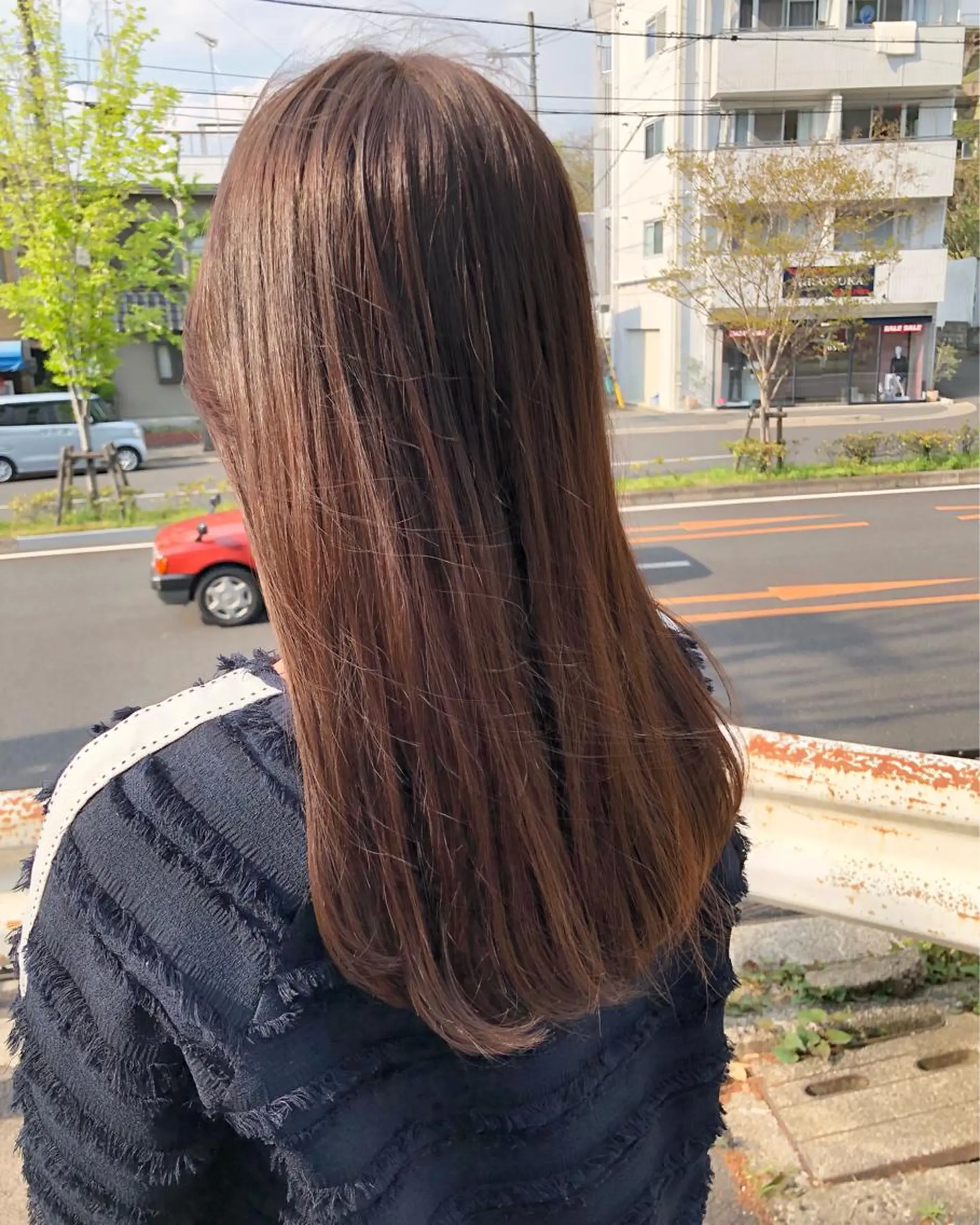 ロング カラー 中村 魁登のヘアスタイル