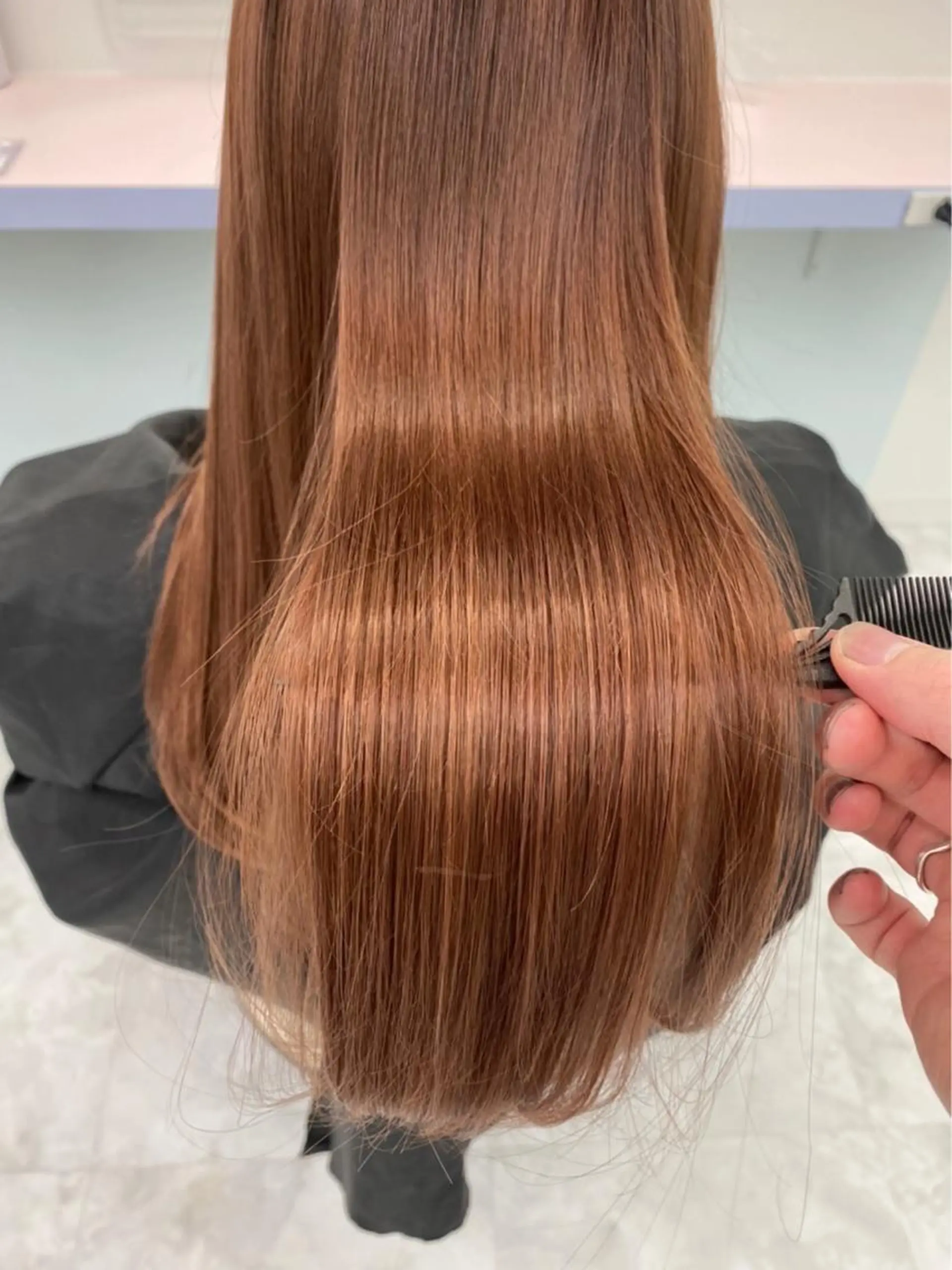 セミロング カラー 💗爆美女製造機💗 ハイトーン-髪質改善のヘアスタイル