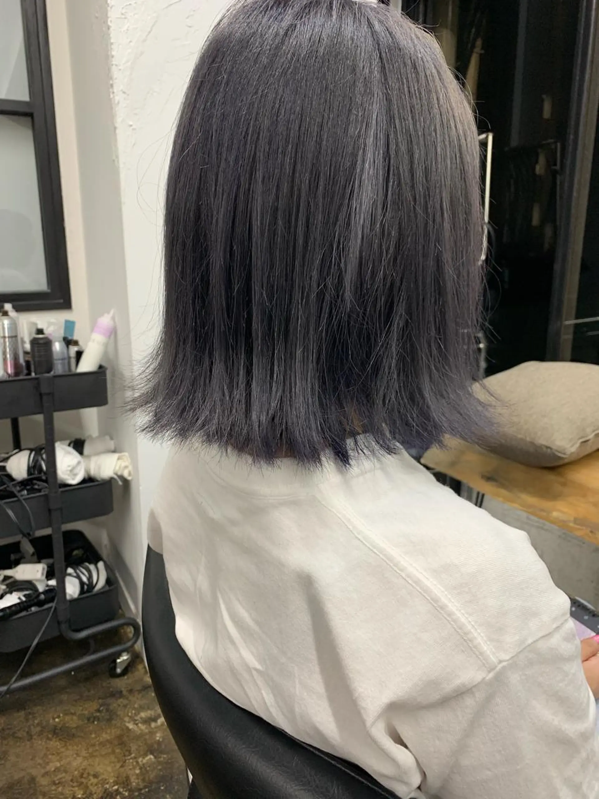ミディアム カラー メンズパーマ メンズ特化ryoのヘアスタイル