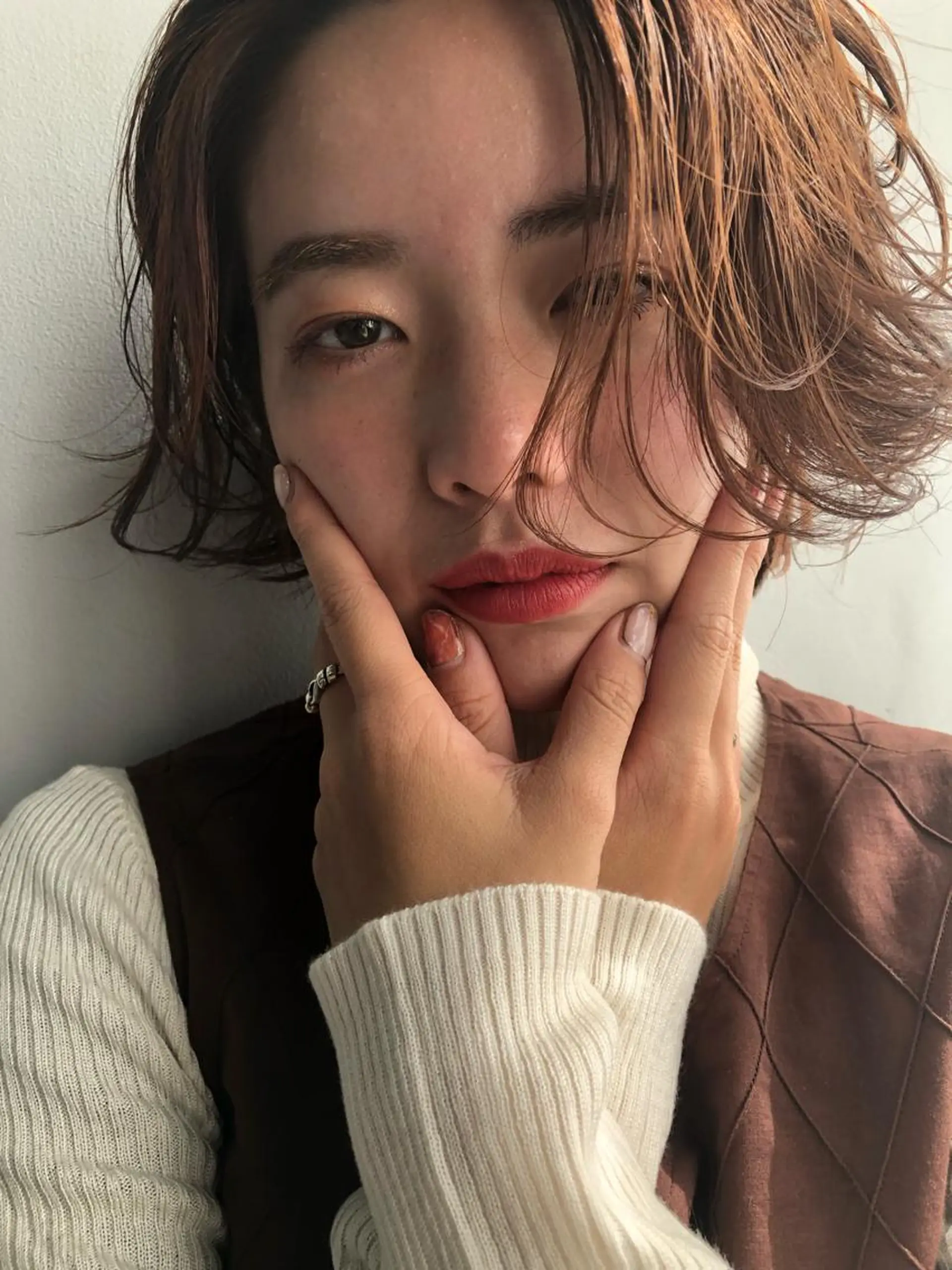 ショート パーマ 低ダメージパーマ ケアパーマ/武田明大のヘアスタイル