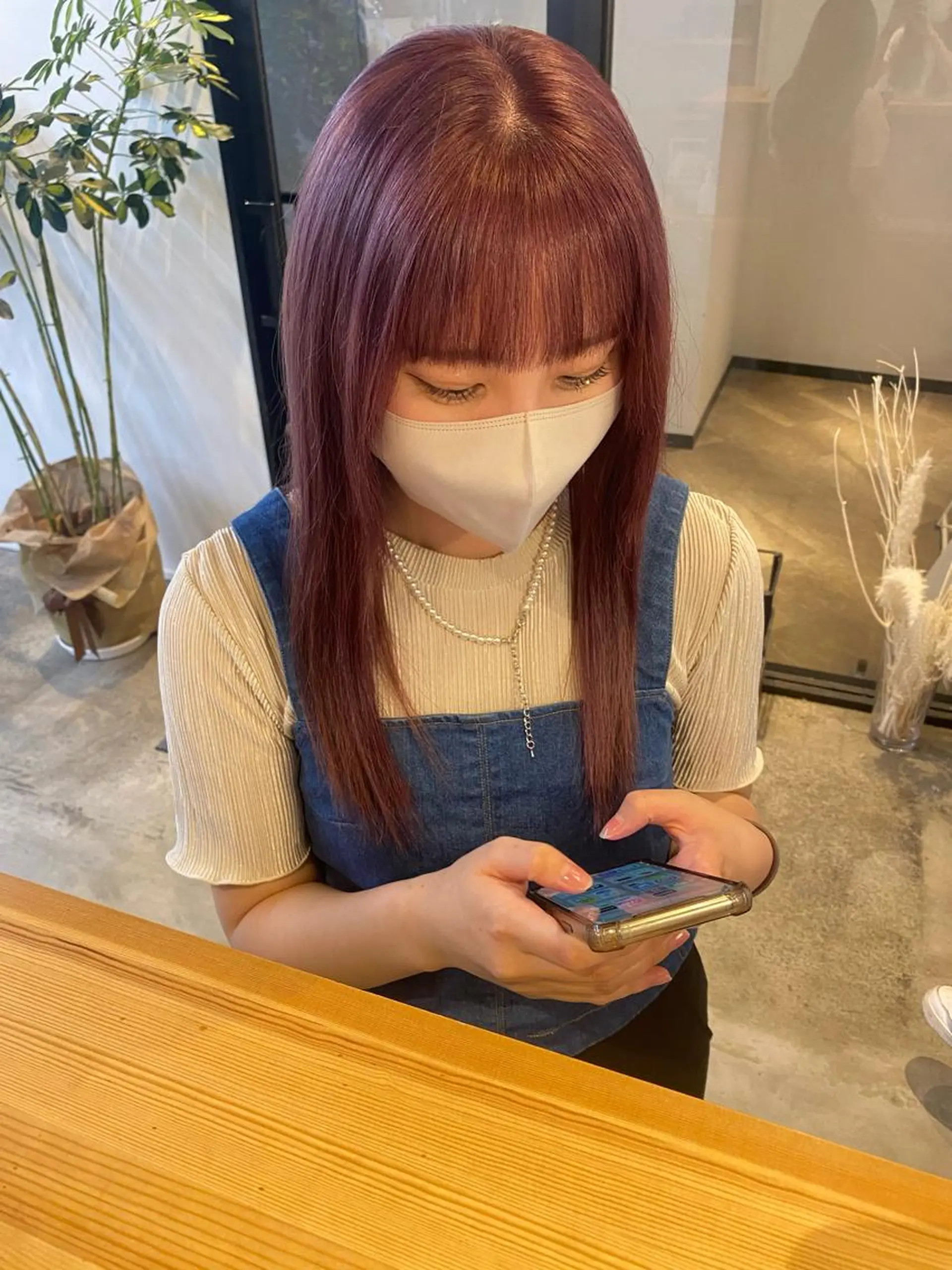 セミロング カラー 🌼ハイライト透明感 🌼maiのヘアスタイル