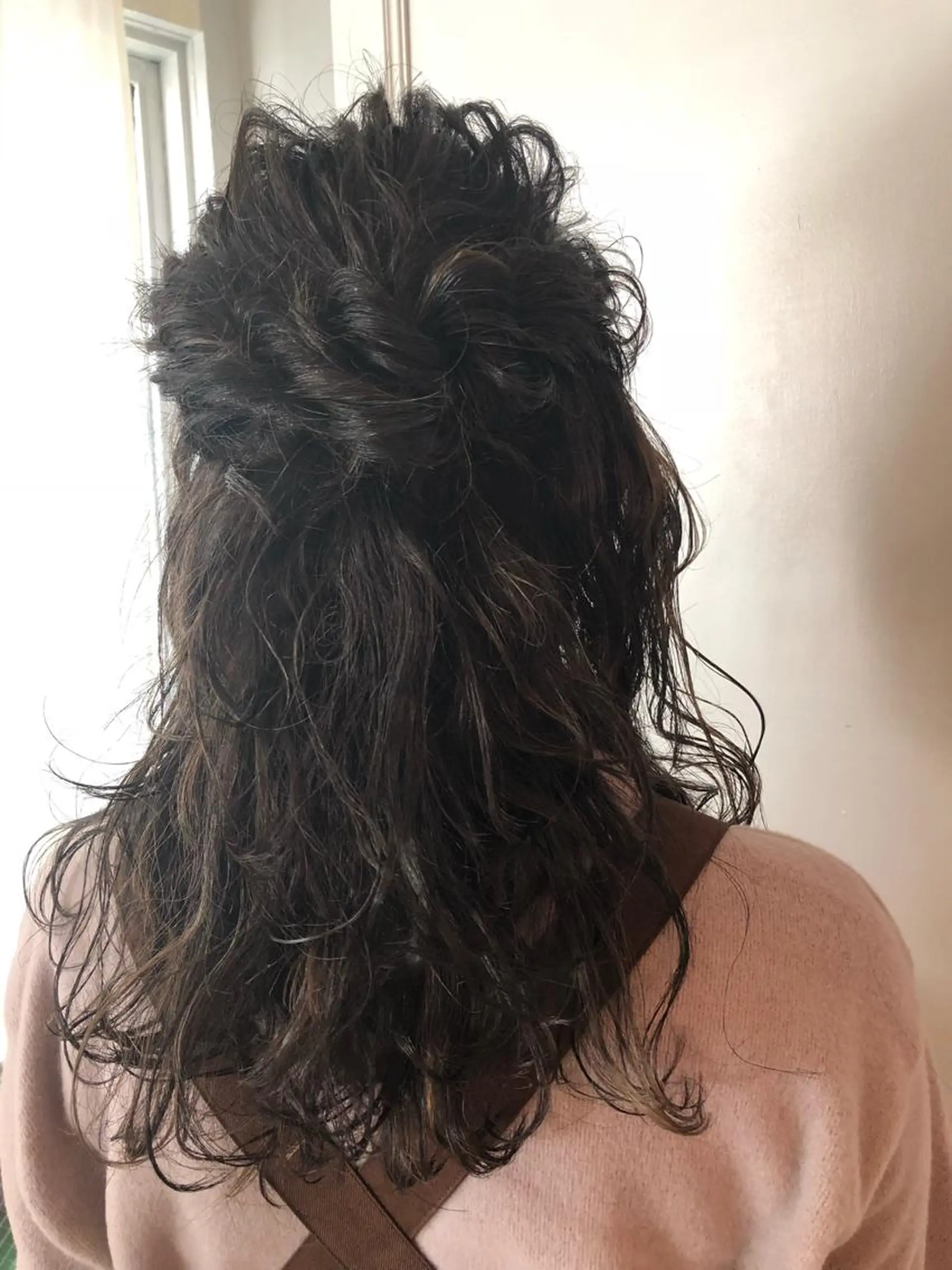 セミロング ヘアアレンジ レイヤーカット✂️ 横浜No1♡下鳥翔子のヘアスタイル