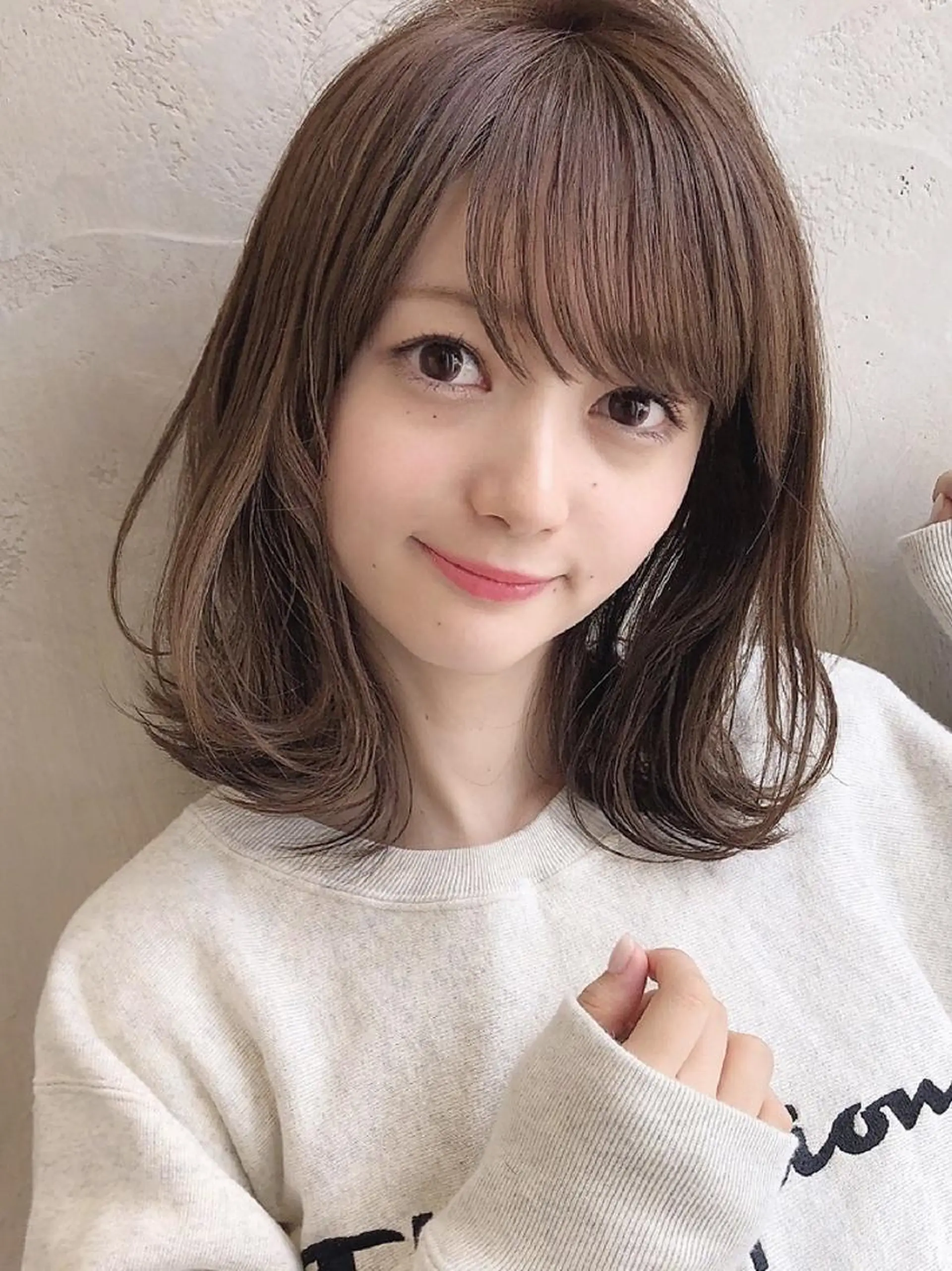 ミディアム 艶感透明感カラー 🫧たけ🫧のヘアスタイル