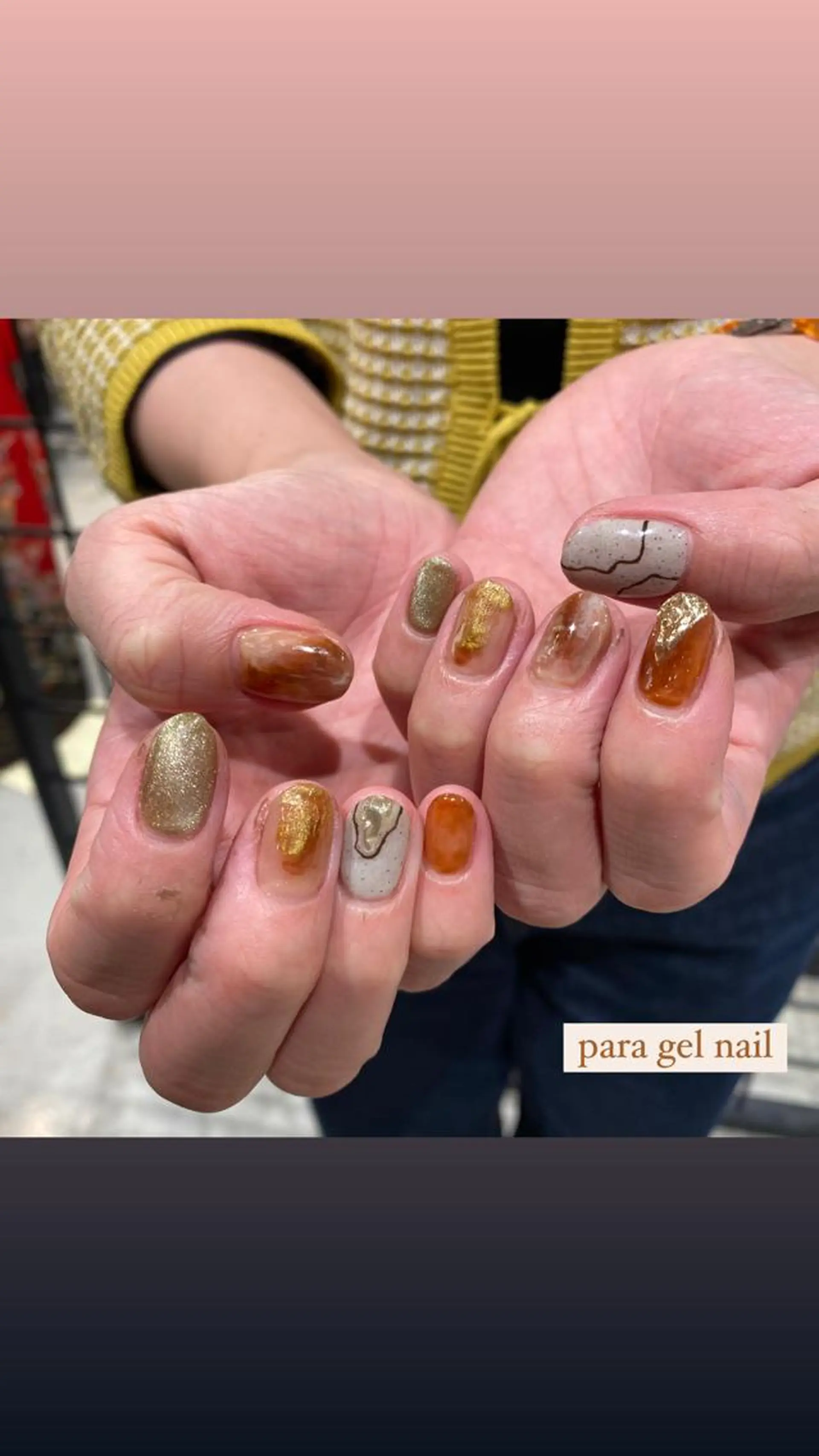 ネイル ジェルネイル パラジェル ハンドネイル 淡色ネイル 🎀moeのネイルデザイン