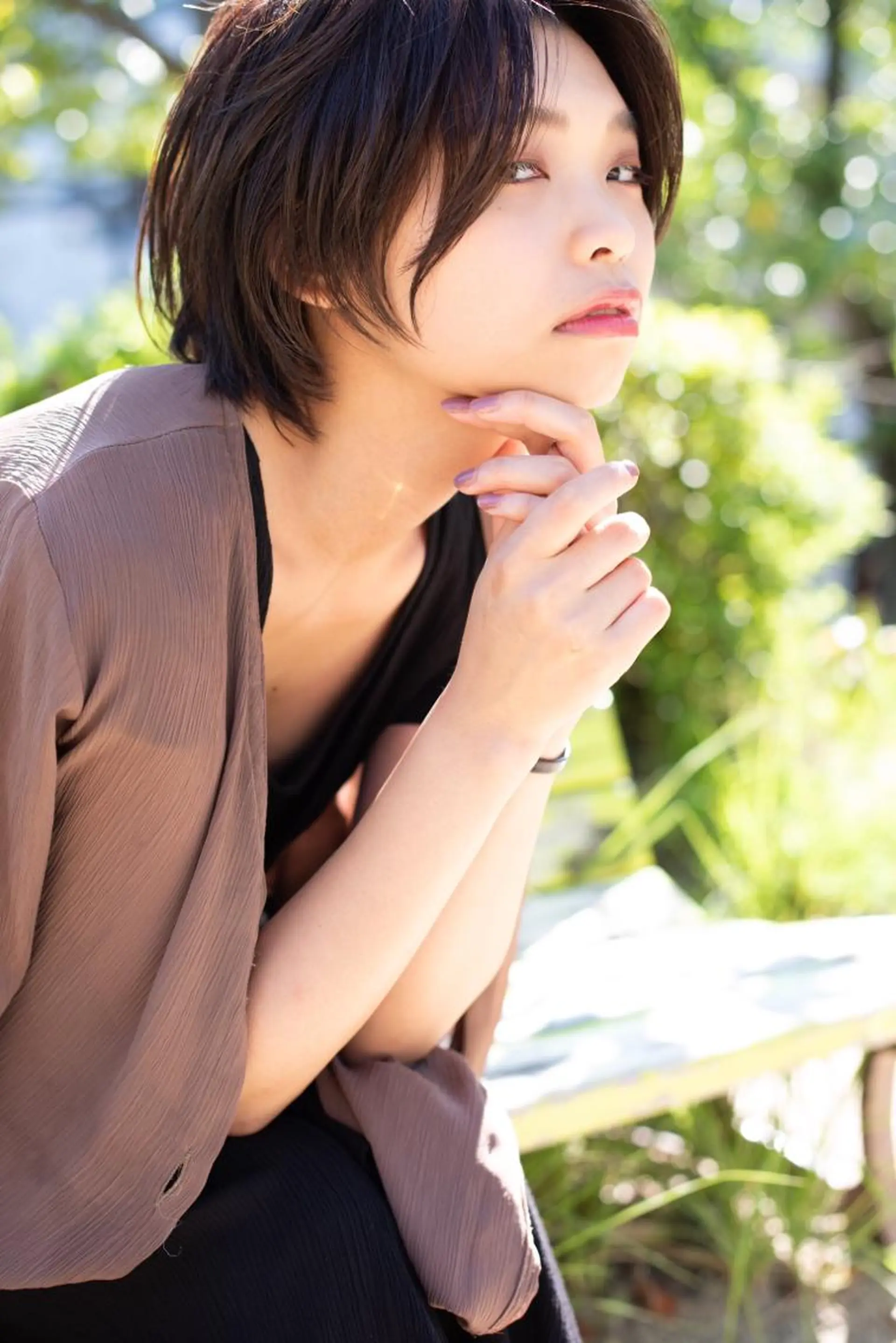 ショート 國村 優のヘアスタイル