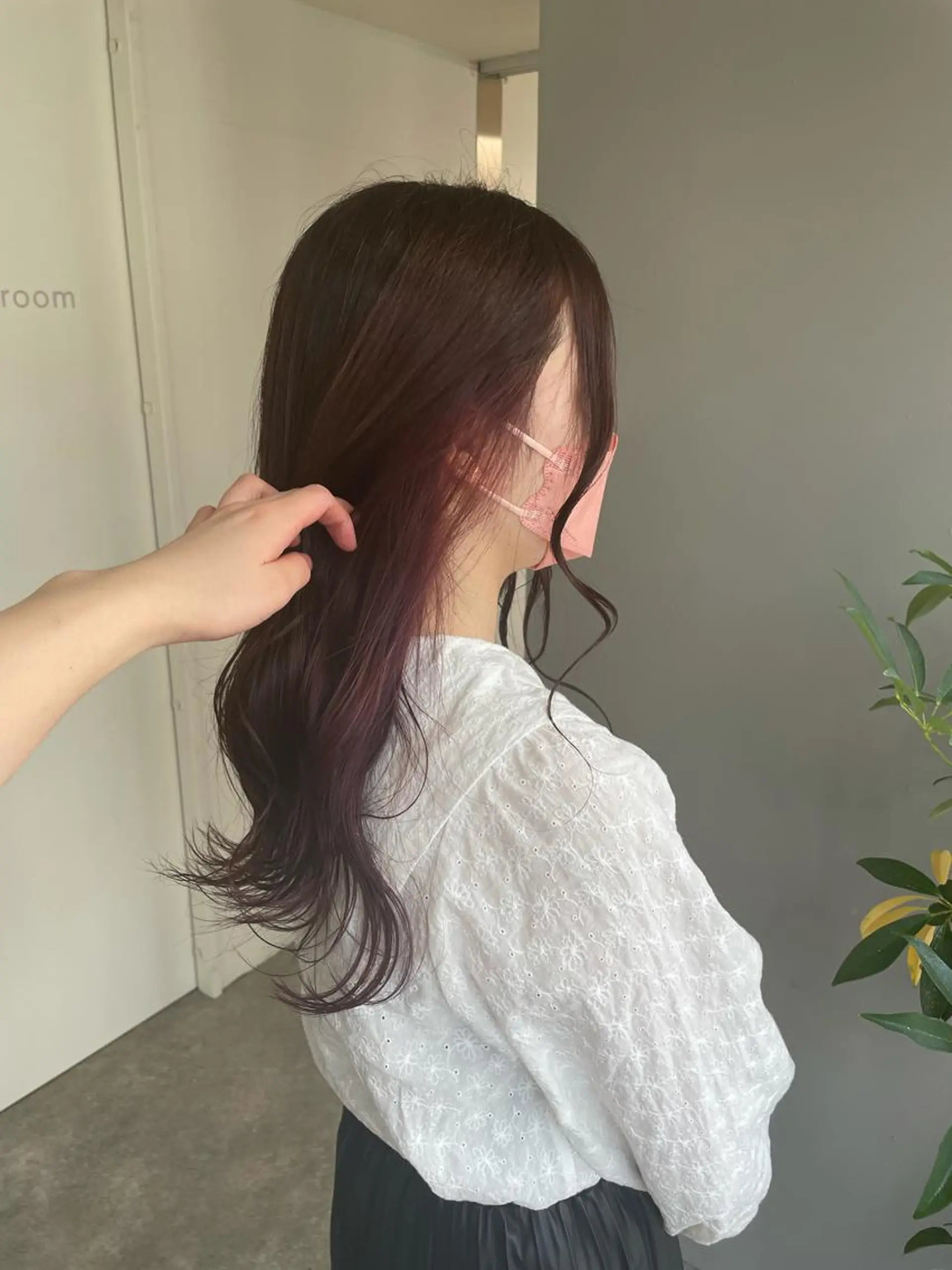 ロング ヘアカラー ♡透明感/艶カラー/ M a I ♡のヘアスタイル
