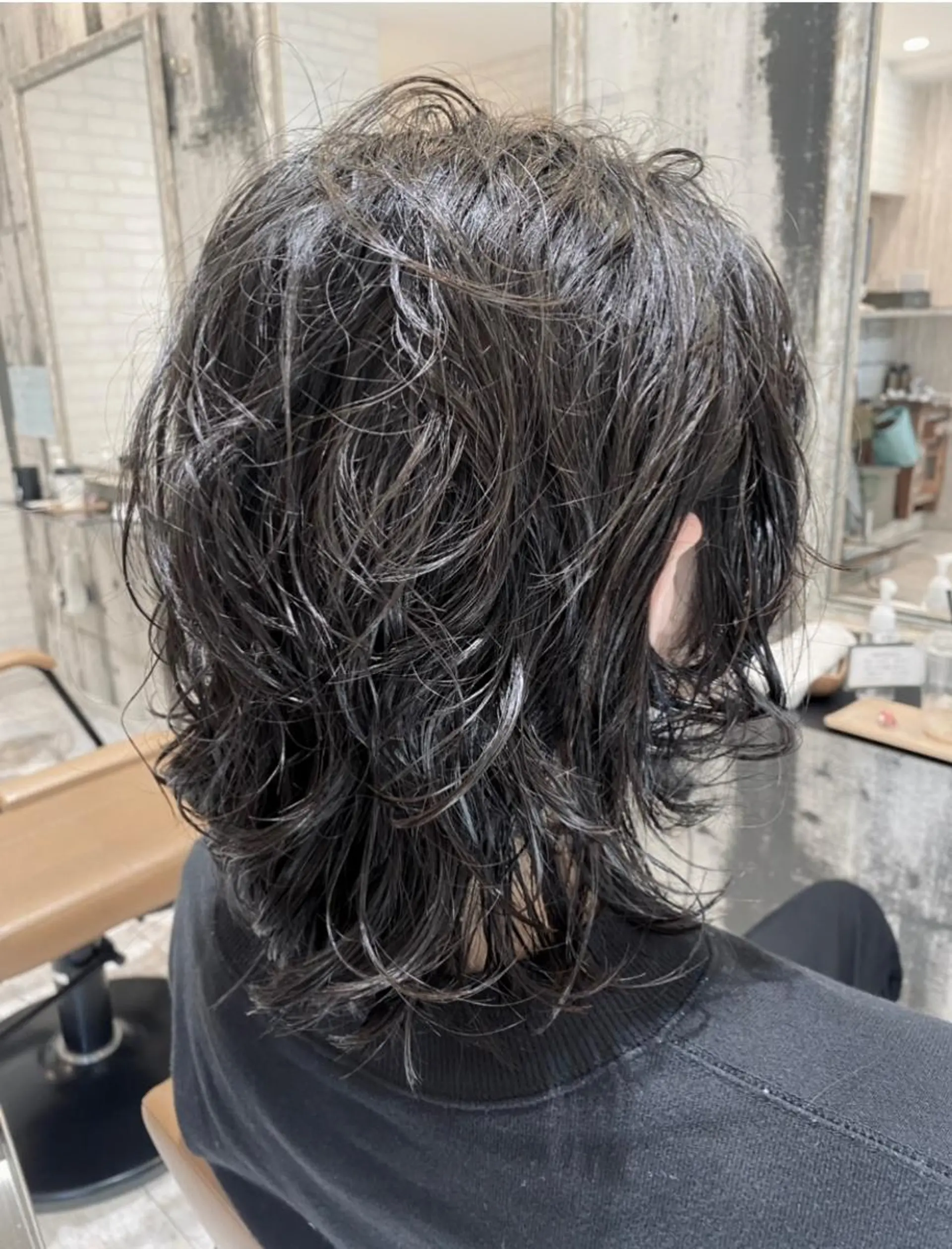 ミディアム パーマ iizuka akiのヘアスタイル
