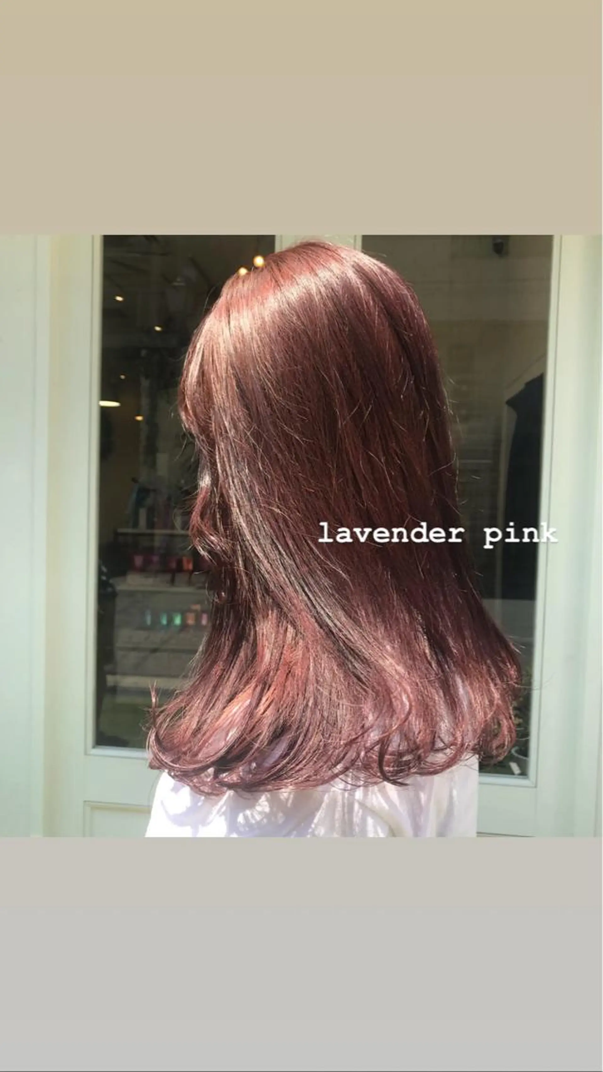 ミディアム カラー 池上 みゆのヘアスタイル