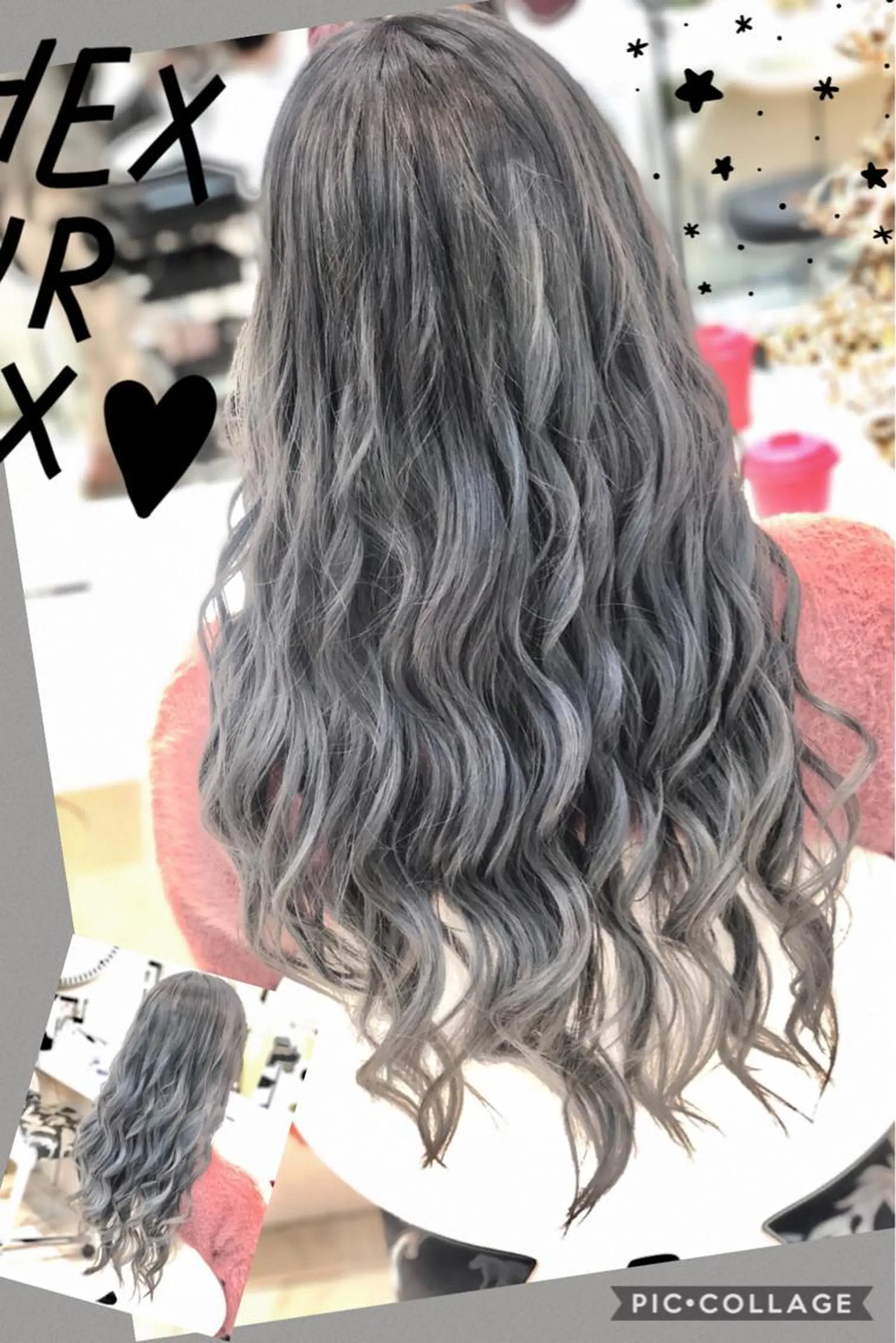 ロング カラー ブリーチ ケアブリーチ グレージュ イルミナカラー 永島 桜のヘアスタイル