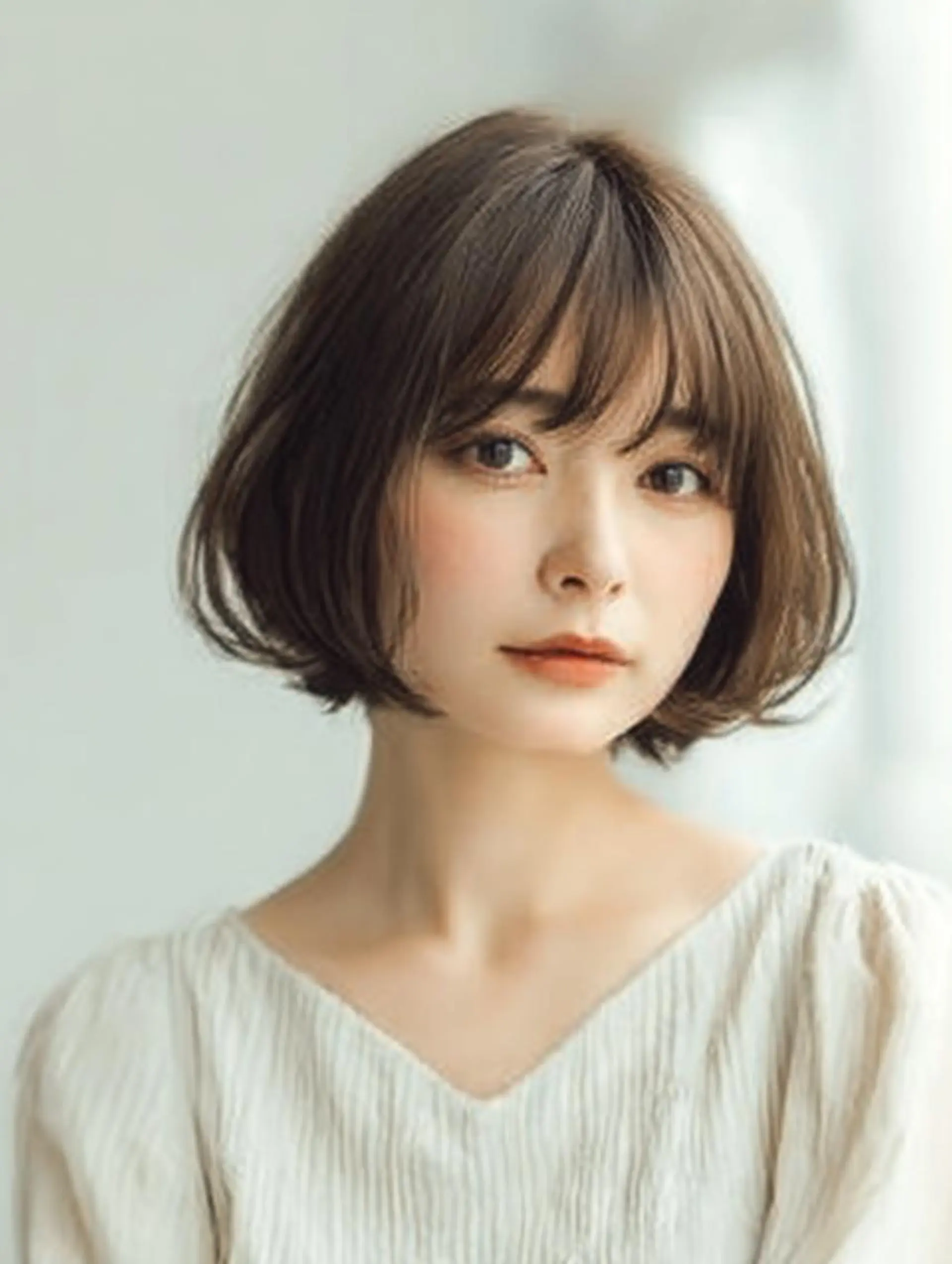 ショート ハッシュカット 髪質改善 レイヤーカット 縮毛矯正 トリートメント 縮毛矯正 生艶髪＆レイヤー🔔 渋谷お薦めNo.1✨のヘアスタイル