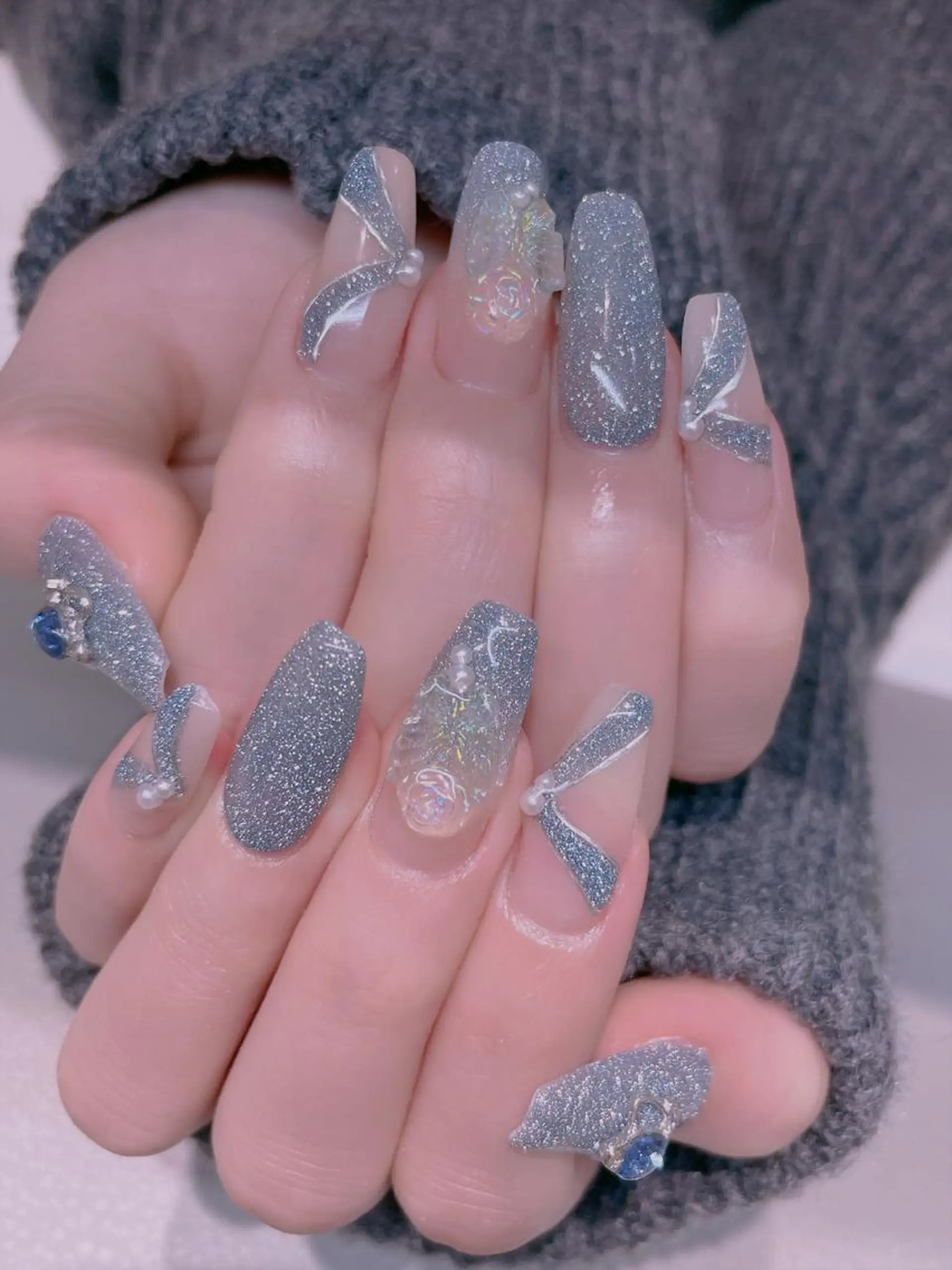 ネイル 長さだし専門店 M2　rikaのネイルデザイン