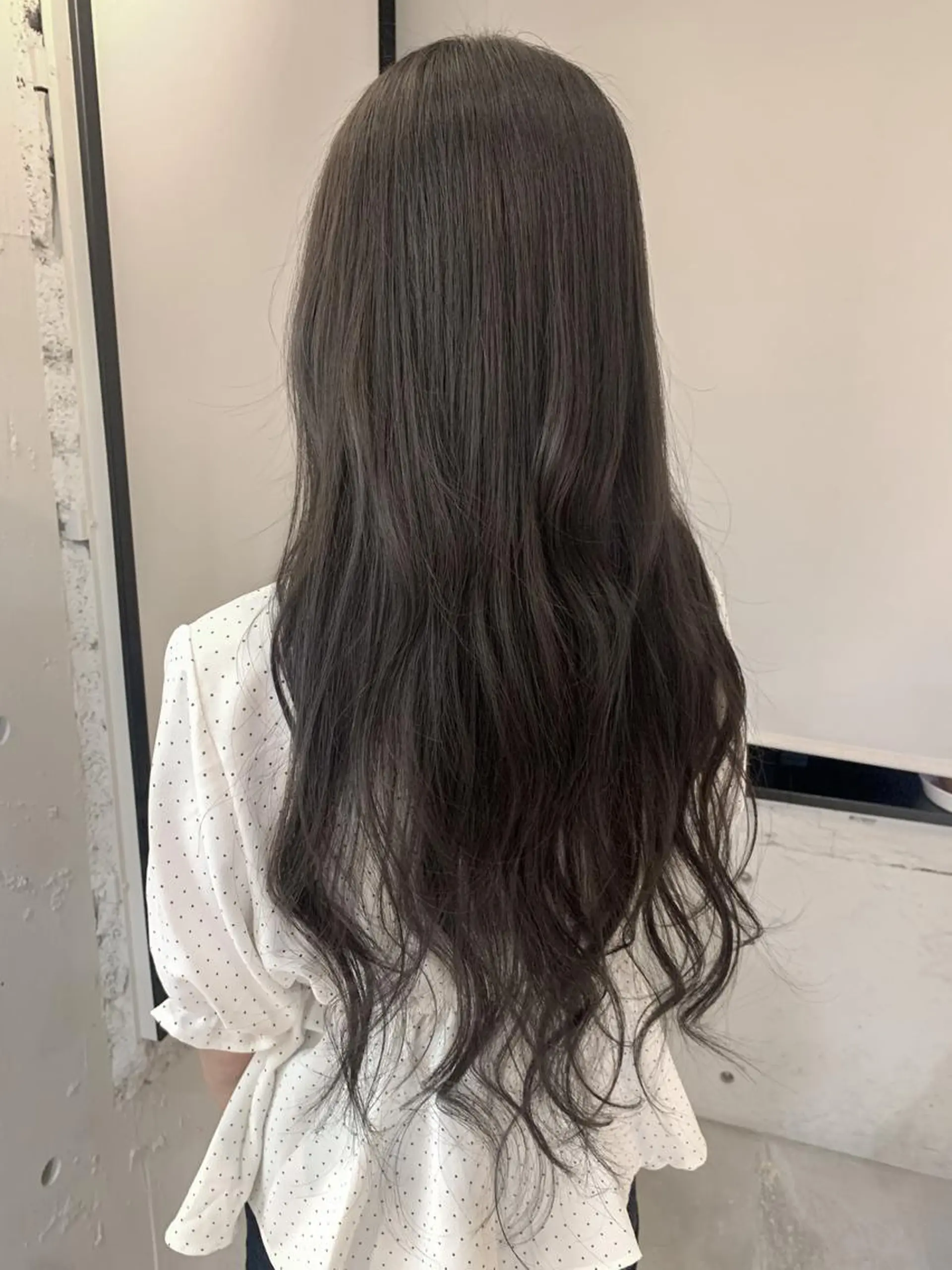 ロング カラー ヘアアレンジ ヘアカラー トリートメント yuka .のヘアスタイル