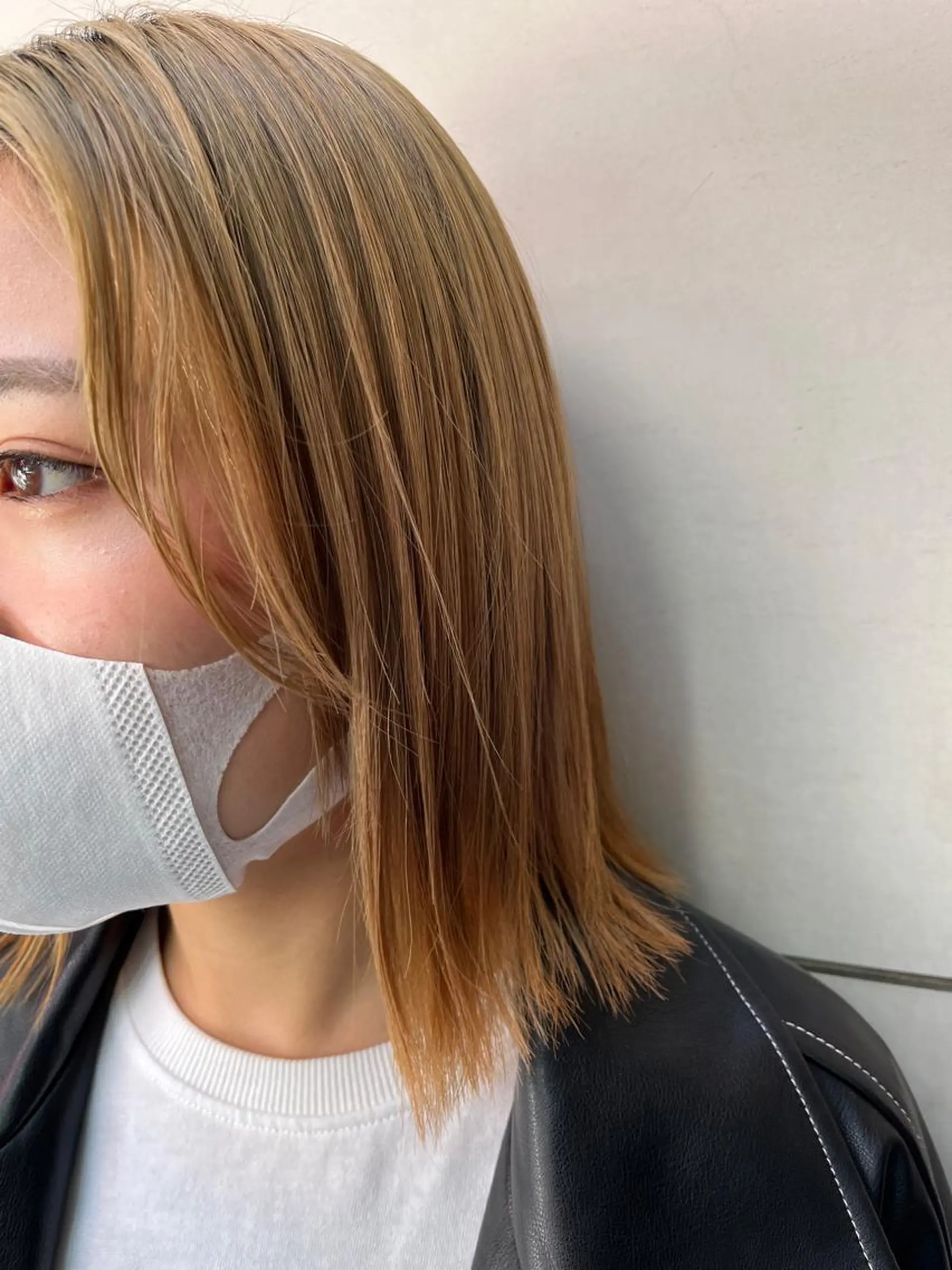 ショート 外ハネヘア Yurina 💖透明感カラー💖のヘアスタイル