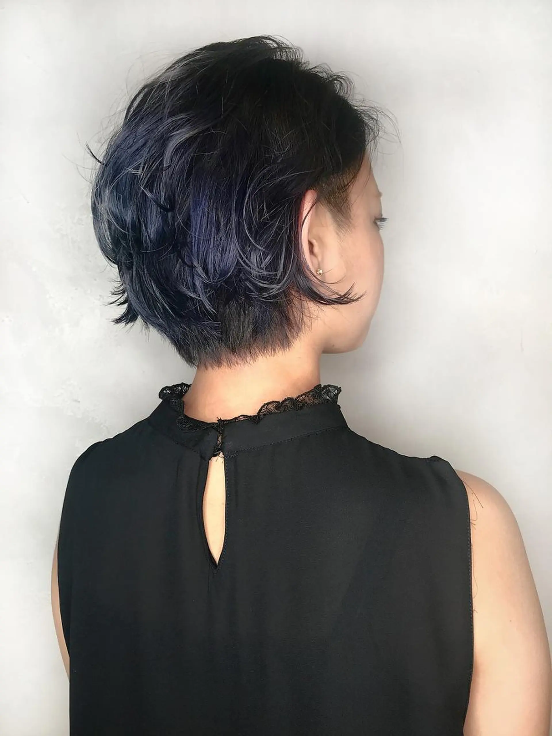 セミロング パーマ カラー セミロングパーマ バレイヤージュ ブリーチ ケアブリーチ デザインカラー 【N°deseo】 吉祥寺のヘアスタイル