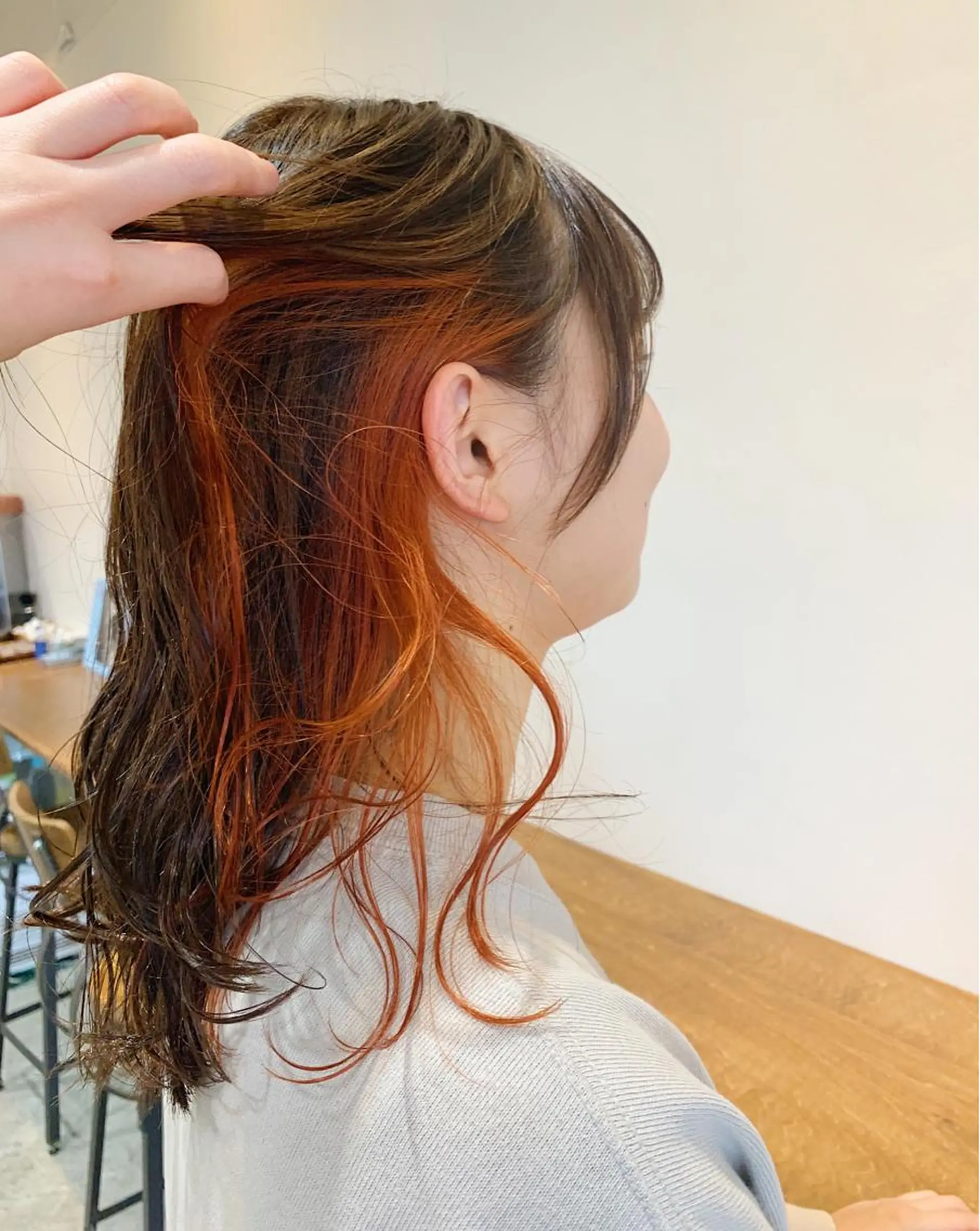 ロング カラー ハイトーン/レイヤー 💜Akaneのヘアスタイル