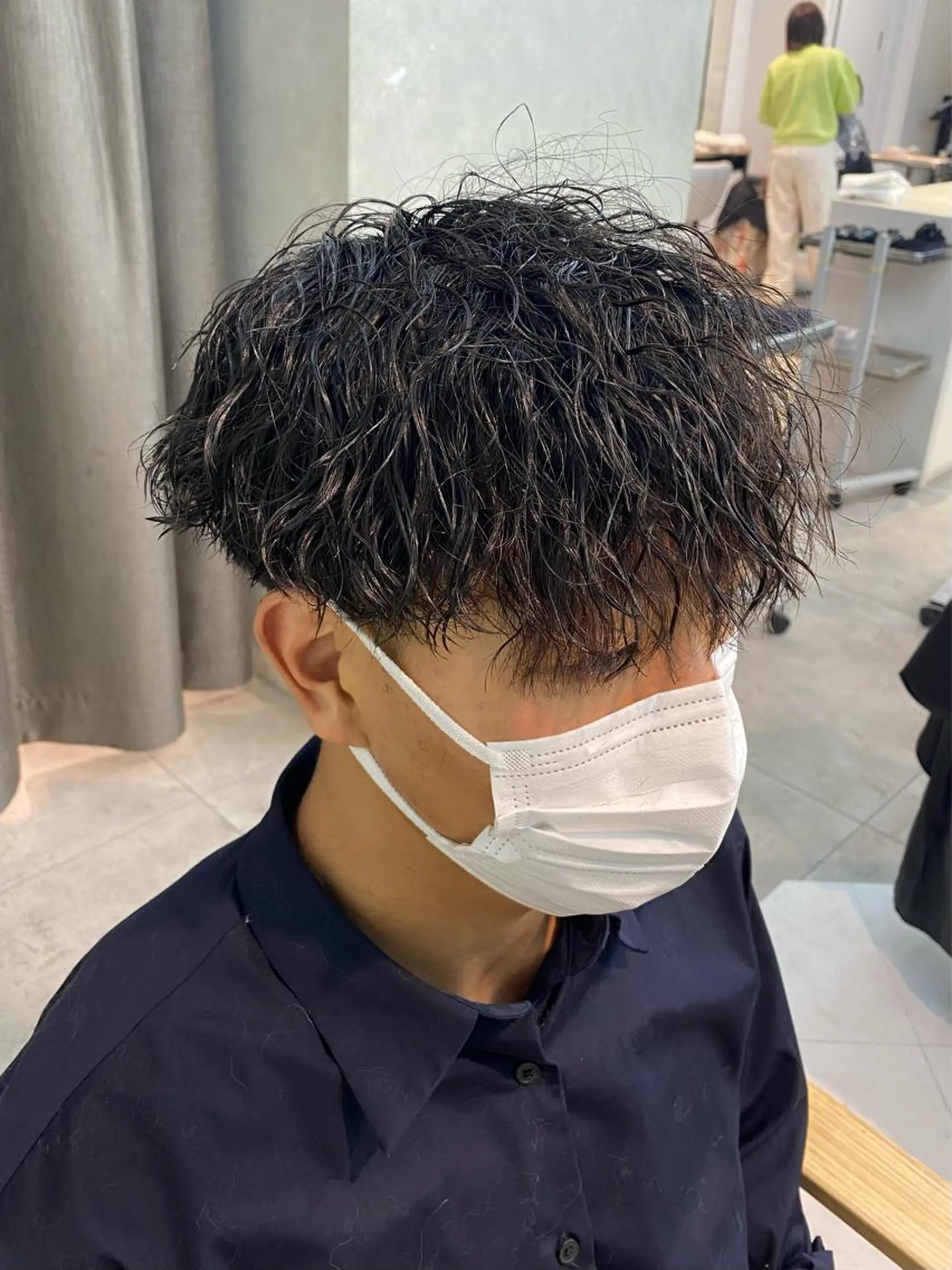 パーマ メンズ 新宿【メンズパーマ】 塩澤太一のヘアスタイル