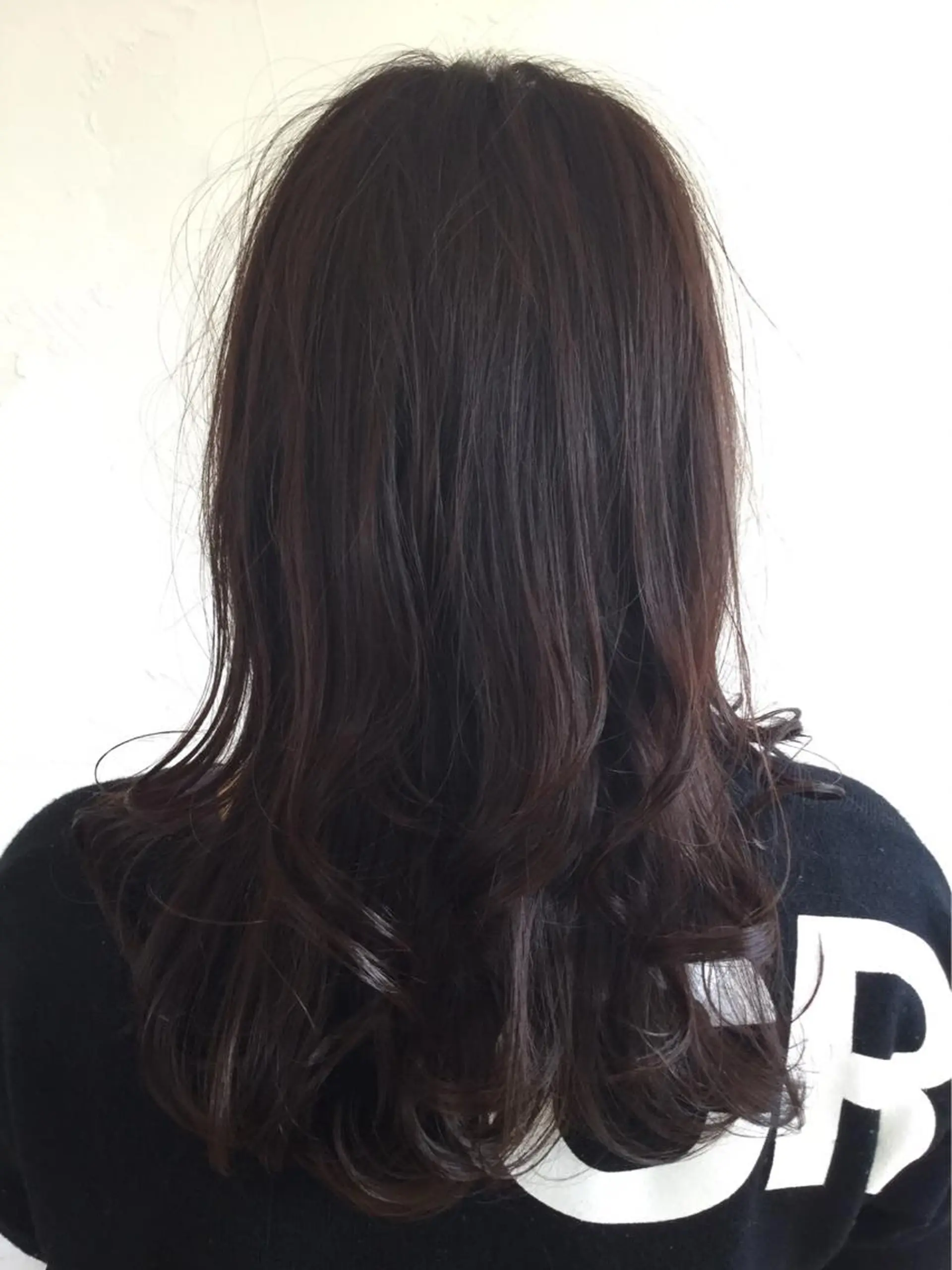 セミロング カラー ヘアアレンジ カット トリートメント Add9 久保田 陽代のヘアスタイル