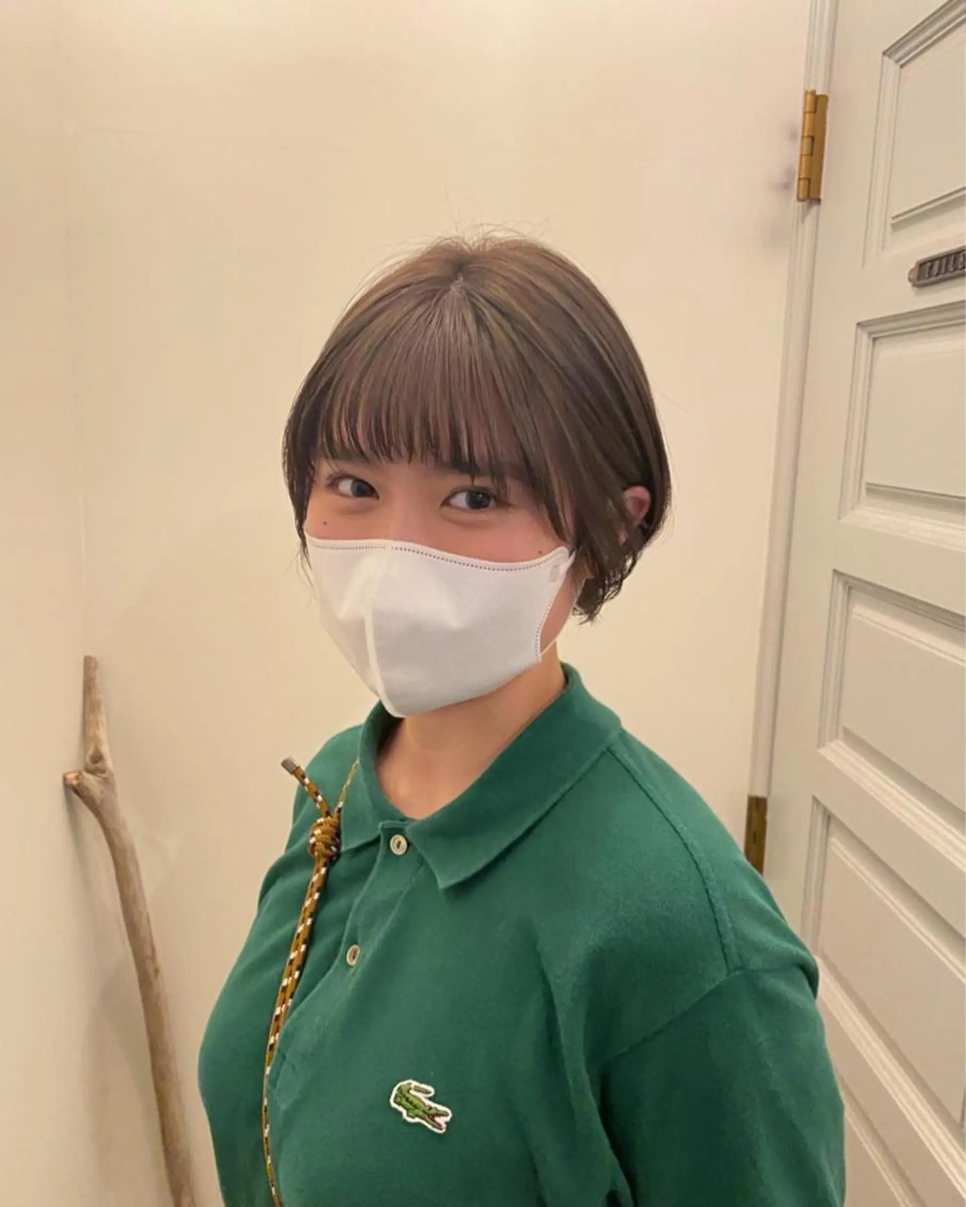 ショート ムナカタ アカリのヘアスタイル