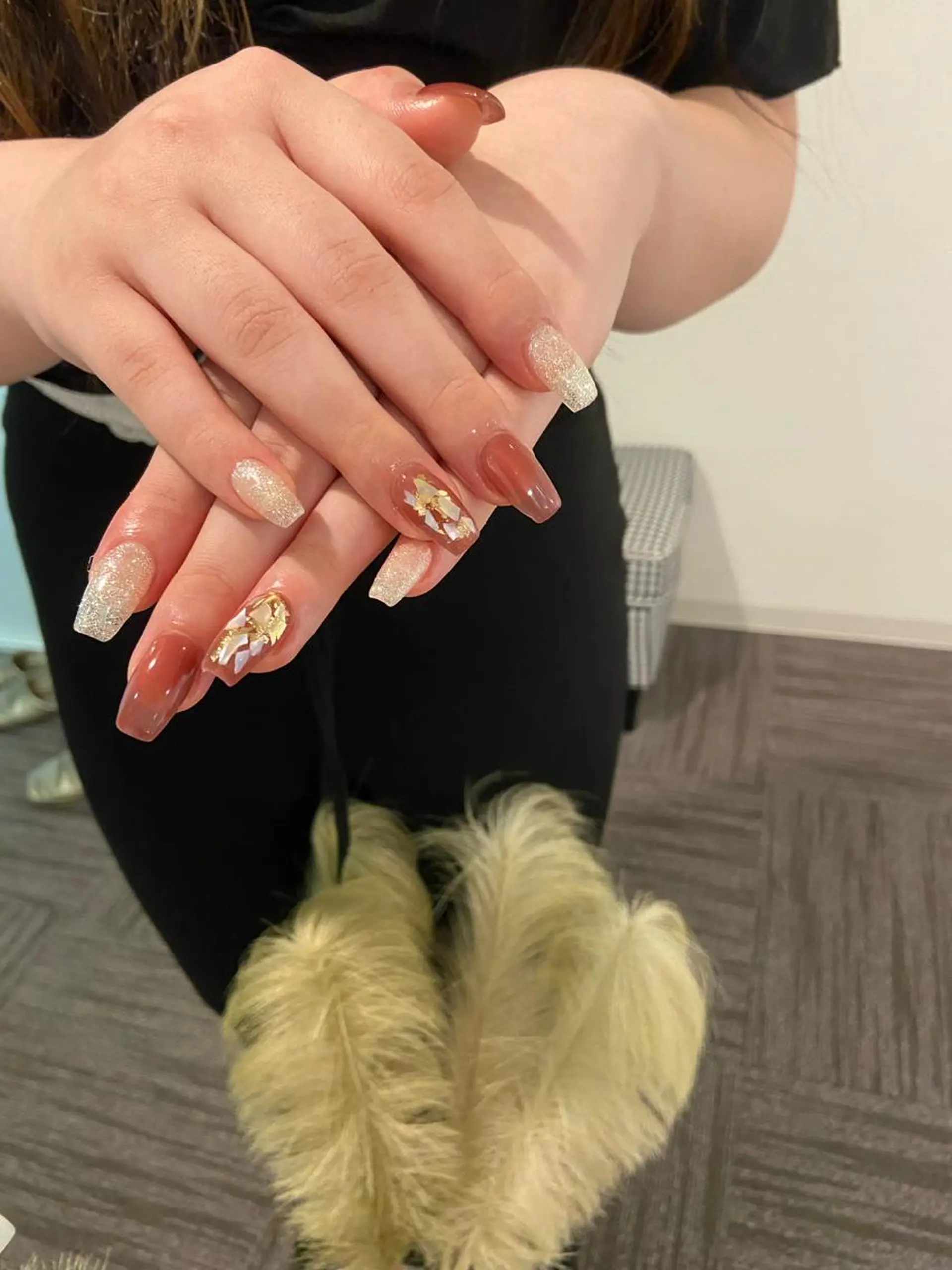 ネイル アートネイル 韓国ネイル マットネイル ミラーネイル ニュアンスネイル 🎀 D.d _nailのネイルデザイン