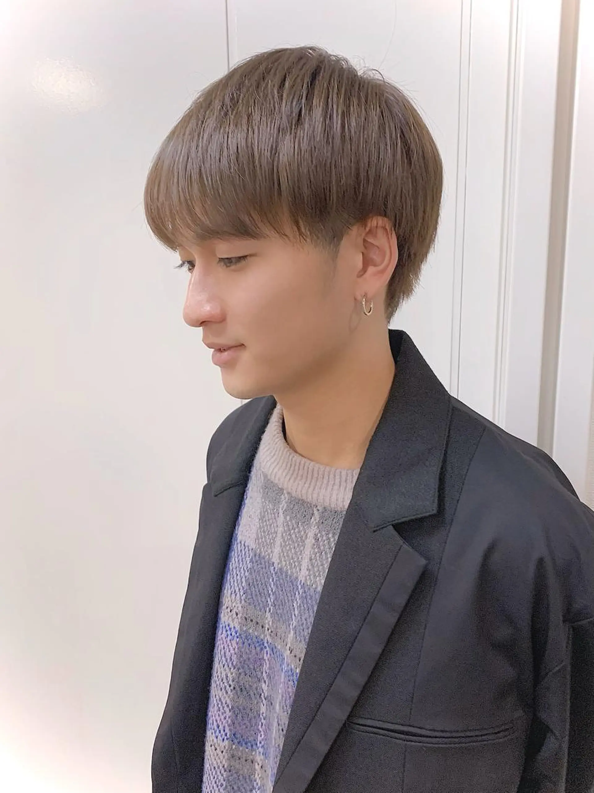 ショート カラー ヘアアレンジ メンズ As hair所属・柔らか垢抜けｶﾗｰと ｶｯﾄ🫧ASUKAのヘアスタイル