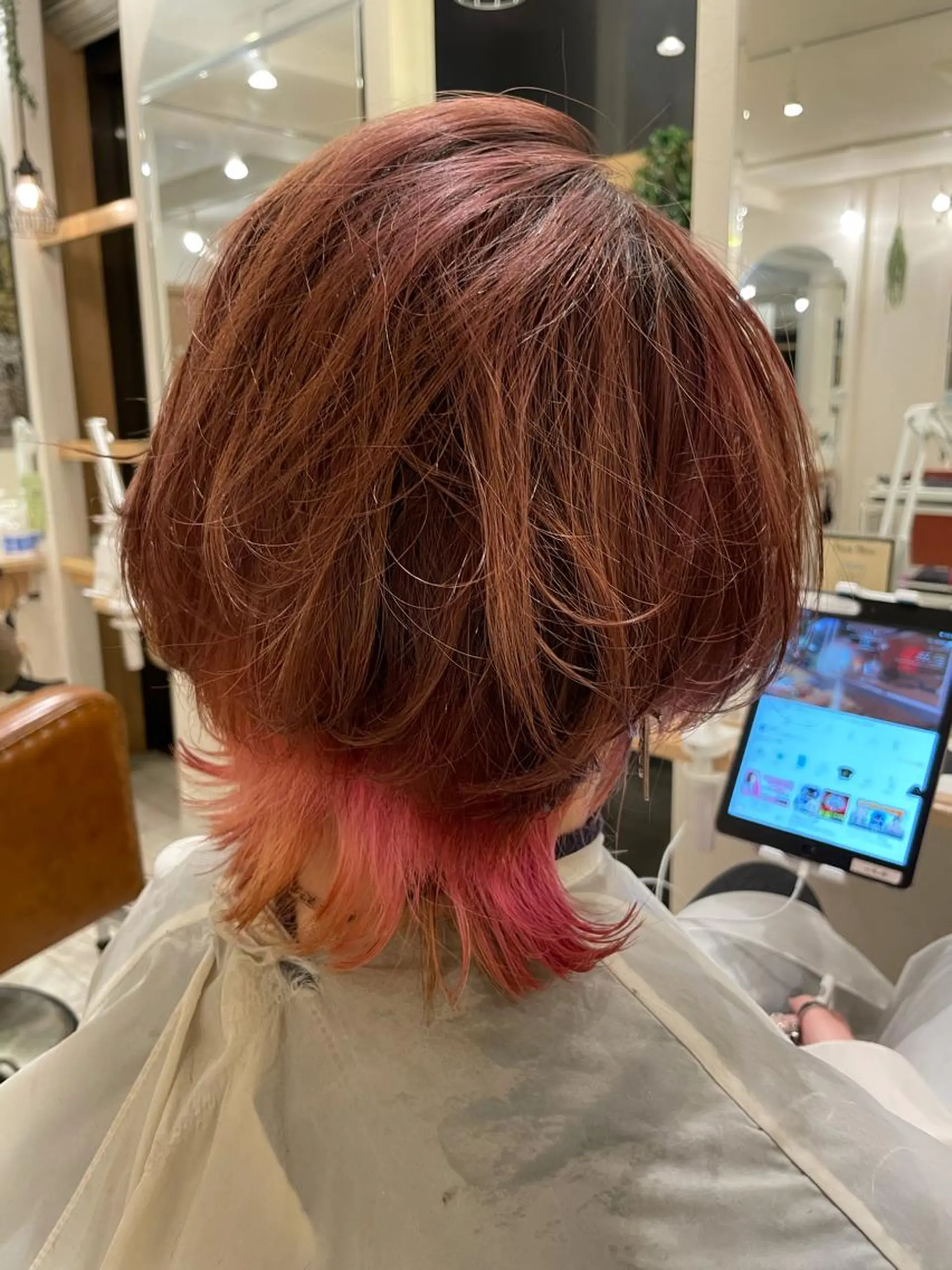 ショート ウルフカット 村山 かほのヘアスタイル